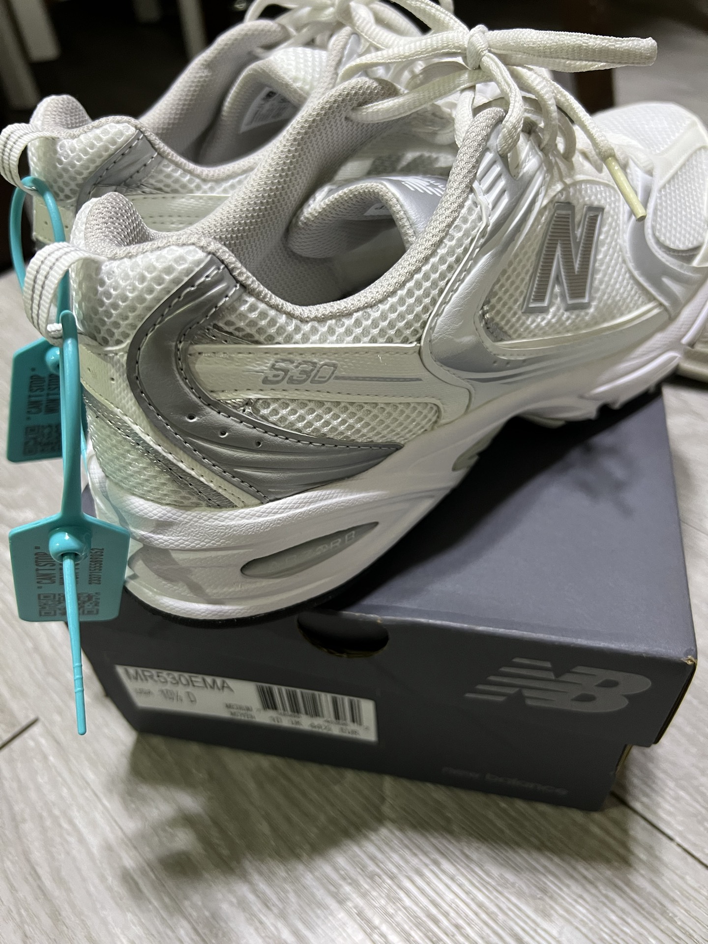 custom review-New Balance NB 530 Дышащий Поддержка Низкий Верх Повседневный Городской Коммутирование Беговые кроссовки Мужской Серебряный