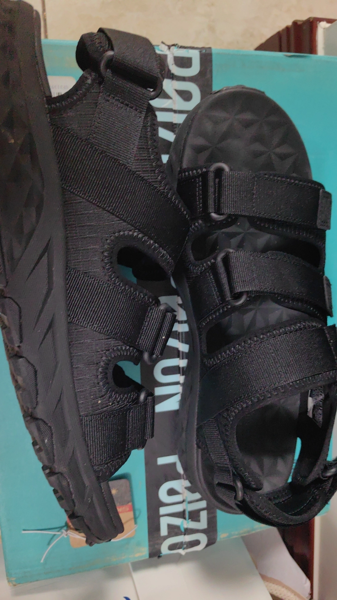 custom review-Skechers Escape Plan Trail Сандалии противоскользящие устойчивые к истиранию пляжные мужские черные