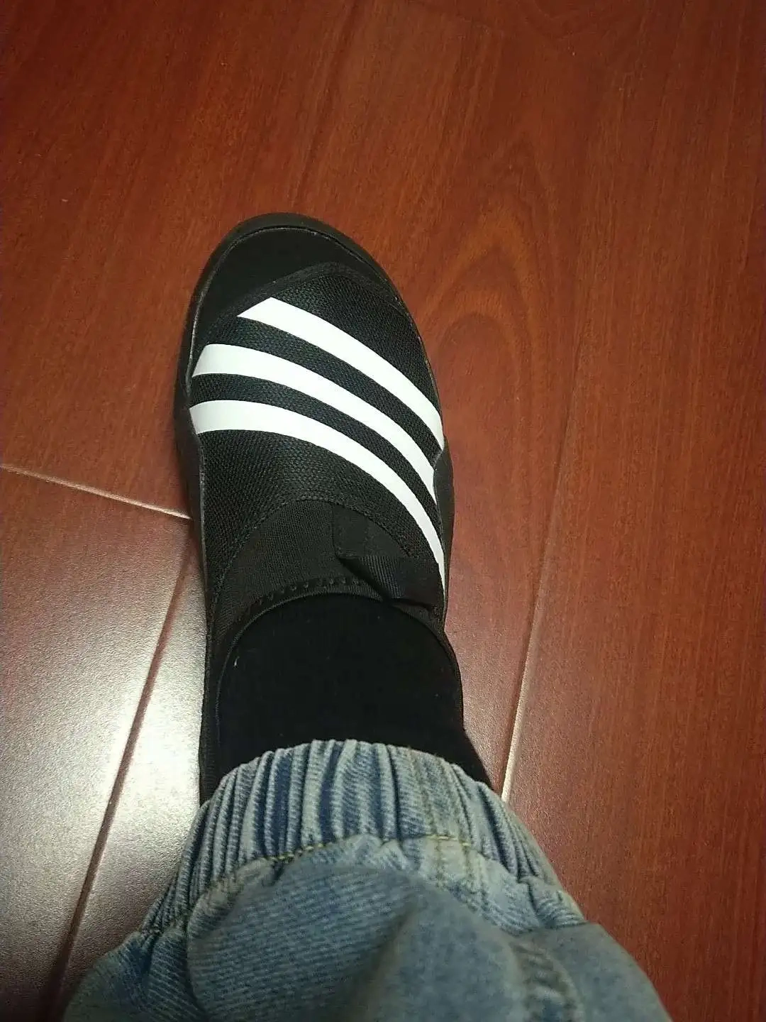 custom review-Adidas Terre Дышащий TRACTION Низкий Топ Походная обувь Унисекс Черный Белый