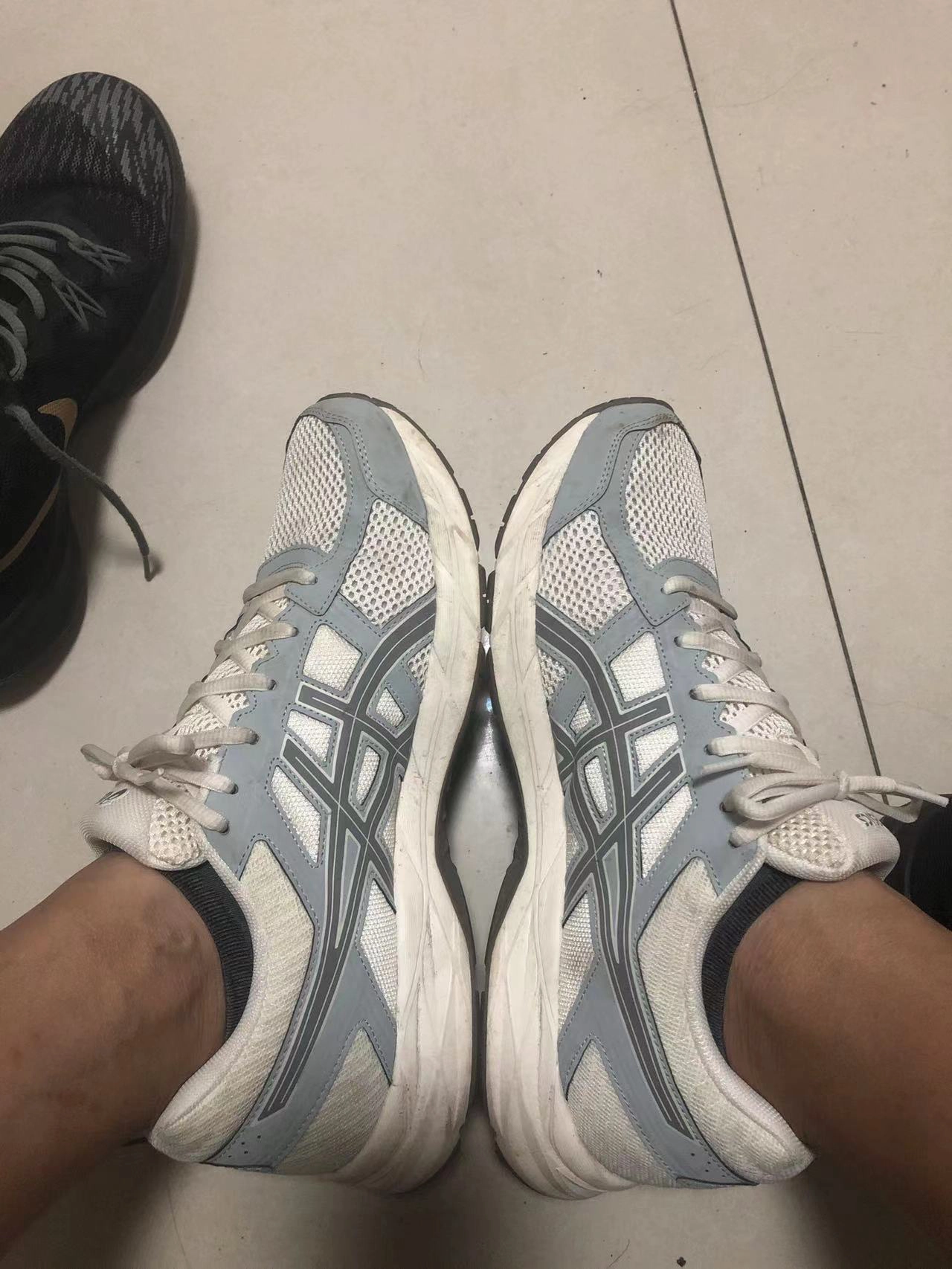 custom review-Asics Гель Contend 4 Текстиль Синтетическая кожа Дышащее покрытие Низкий топ