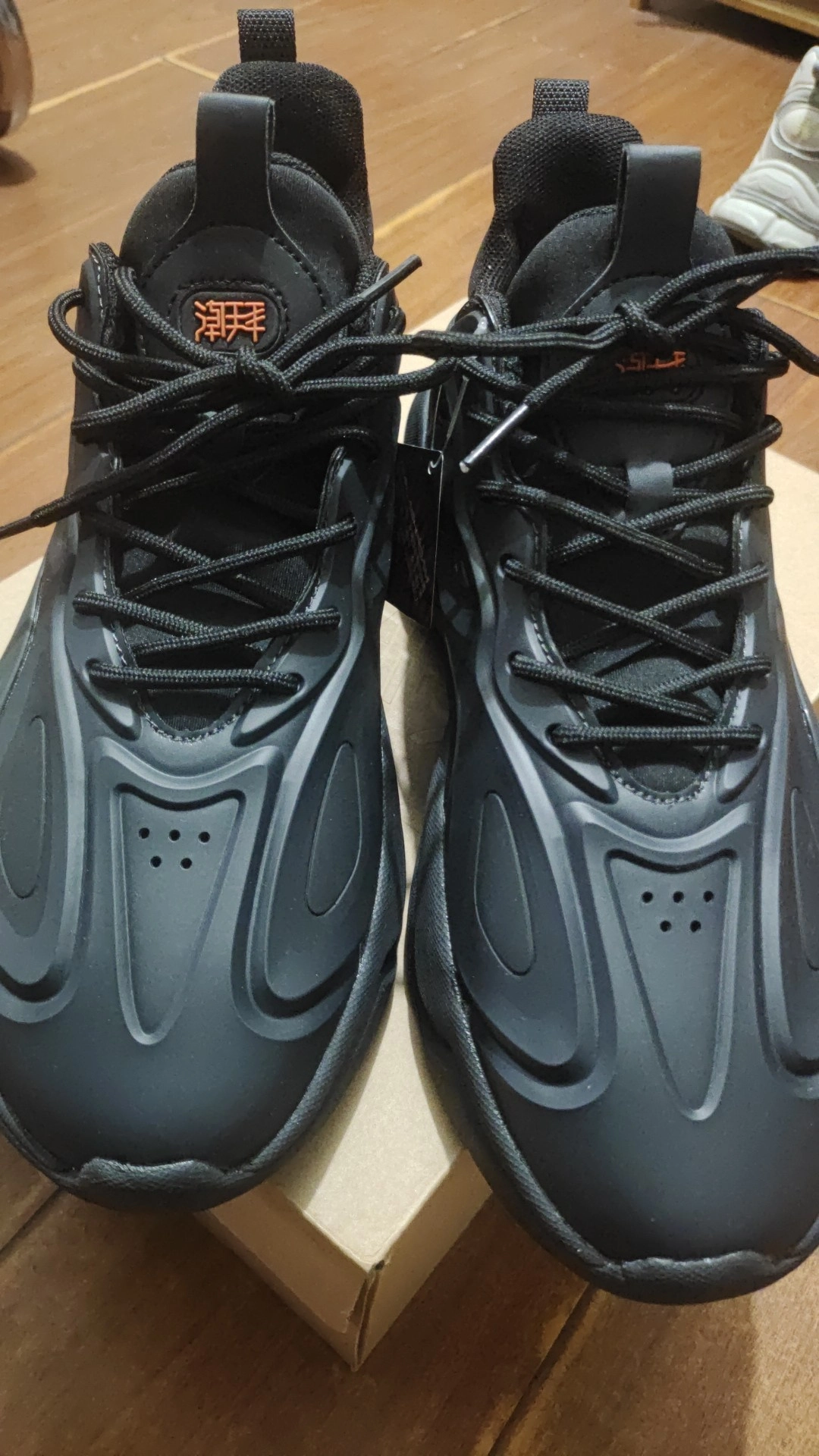 custom review-Anta Chao Worship 2.0 Cushioning Anti Slip And Wear Resistant Low Top Sports Casual Shoes Men's Black Gray