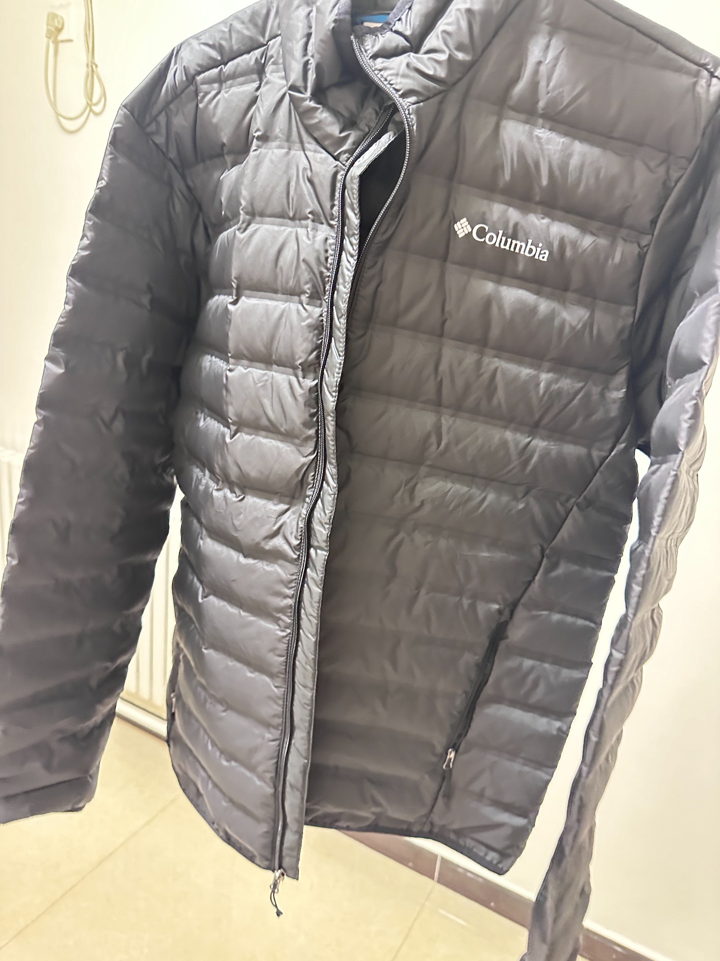 custom review-Колумбия City Outdoor Collection 2021 Осенний Зимний Пуховик Мужской Черный