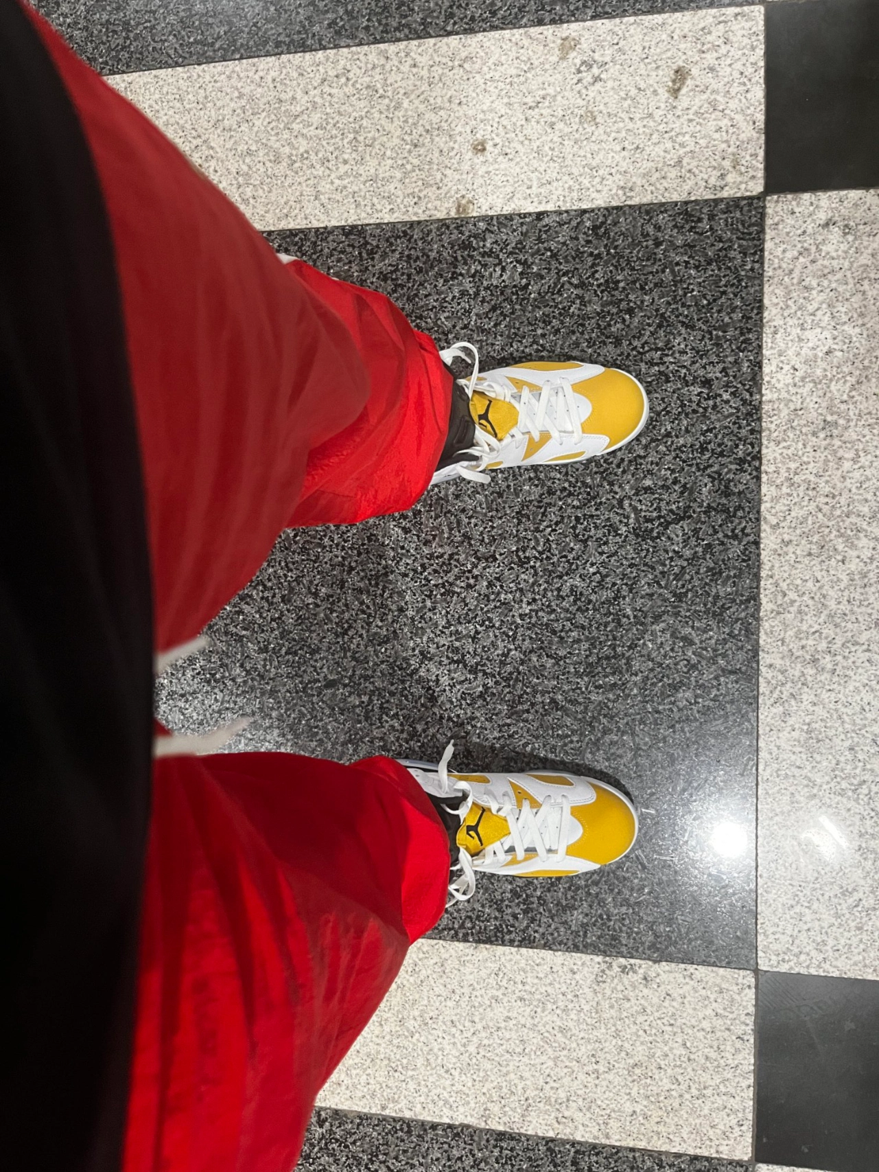 custom review-Jordan Air Jordan 6 'Желтый охристый' MID Топ Винтажные баскетбольные кроссовки Мужской Белый желтый