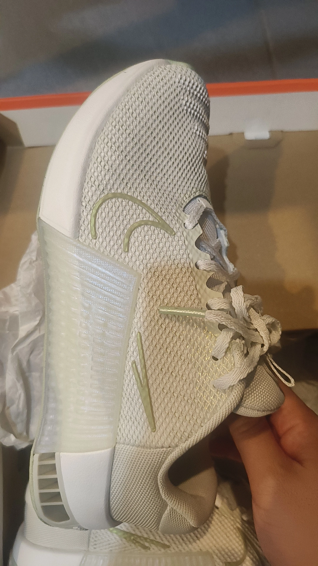 custom review-Nike Metcon 9 Low Топ Кроссовки для тренировок Женские Белые Зеленые