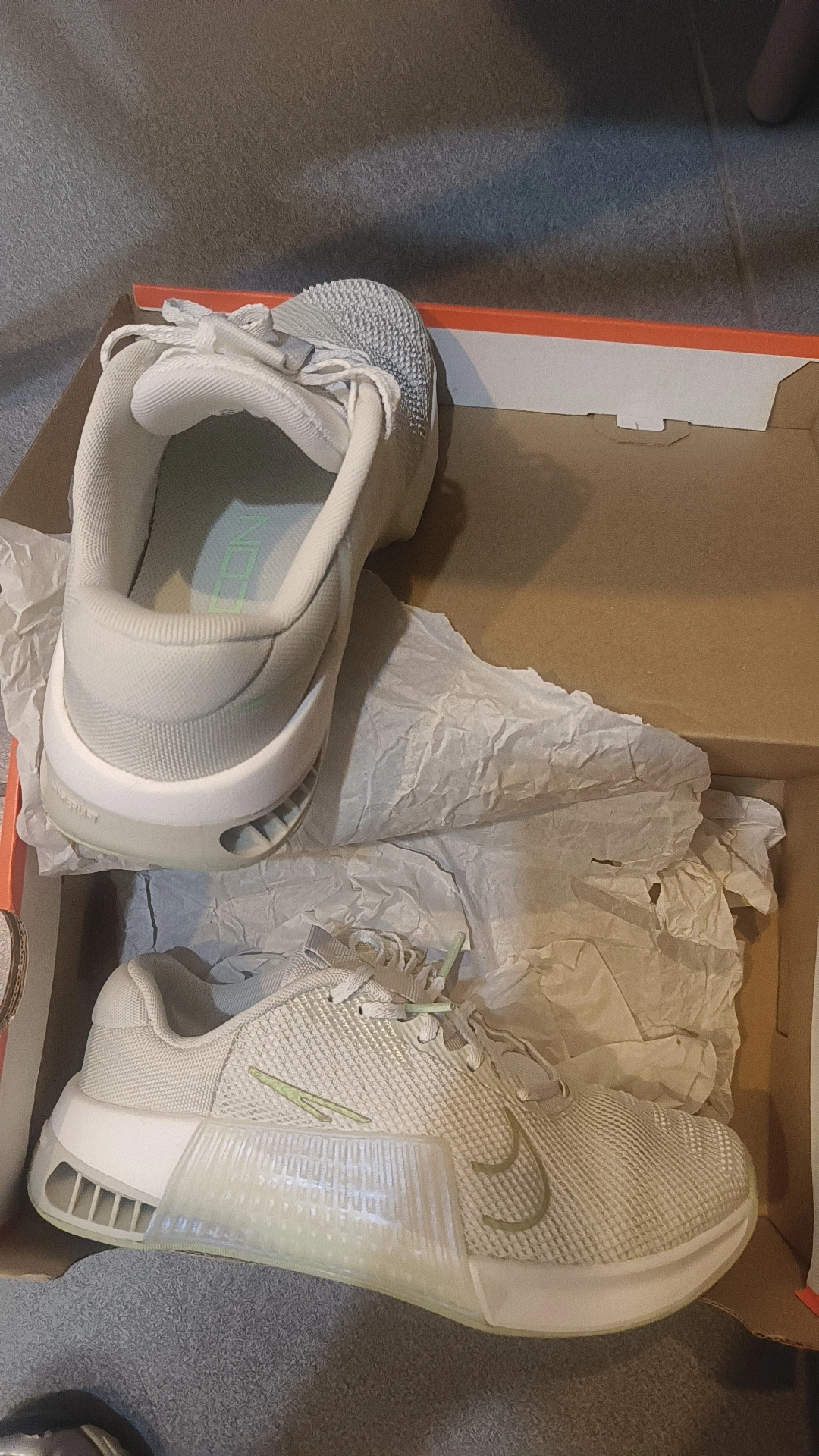 custom review-Nike Metcon 9 Low Топ Кроссовки для тренировок Женские Белые Зеленые