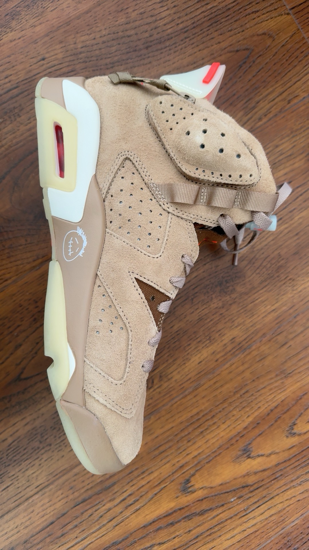 custom review-Jordan 6 Retro Travis Scott British Khaki