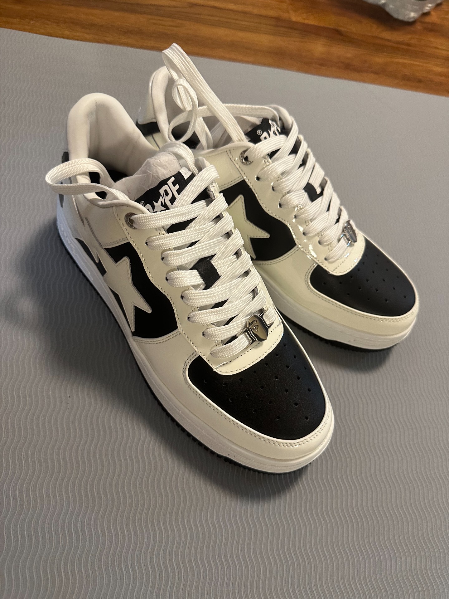 custom review-A BATHING APE STA Низкие кроссовки для скейтбординга Мужские