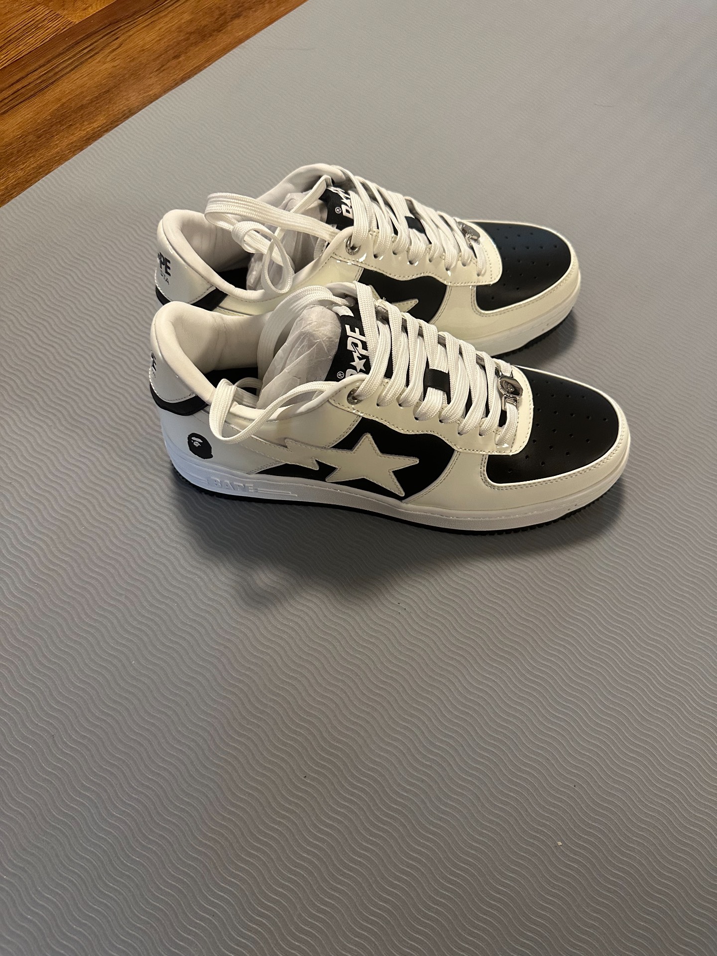 custom review-A BATHING APE STA Низкие кроссовки для скейтбординга Мужские