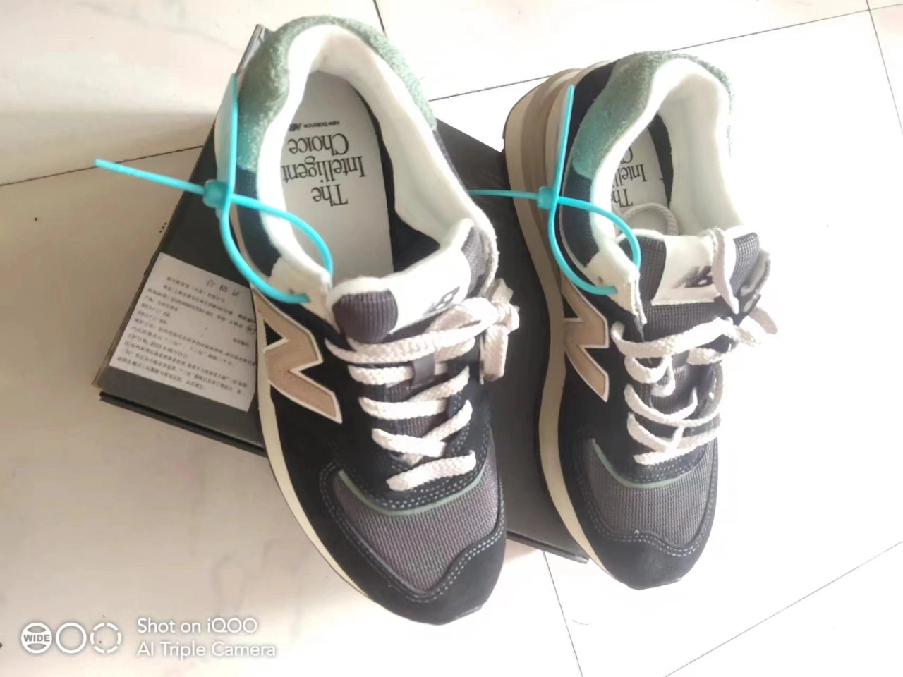 custom review-New Balance NB 574 Устойчивый к истиранию Низкий Топ Casual Унисекс Черный