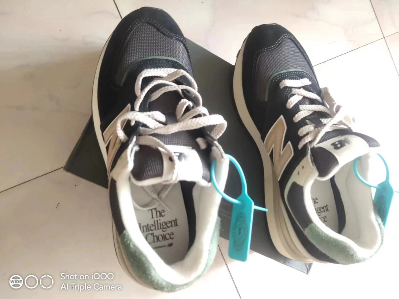 custom review-New Balance NB 574 Устойчивый к истиранию Низкий Топ Casual Унисекс Черный