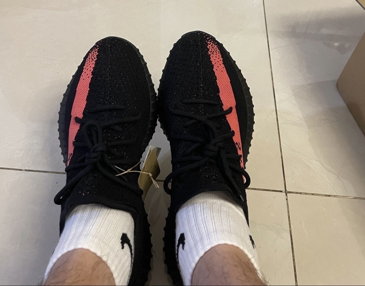 custom review-Adidas Yeezy Boost 350 V2 'Red' 2022