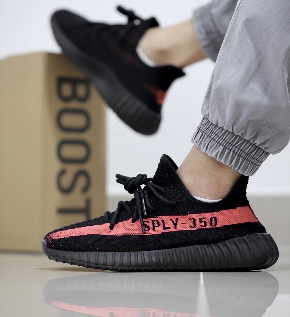 custom review-Adidas Yeezy Boost 350 V2 'Red' 2022