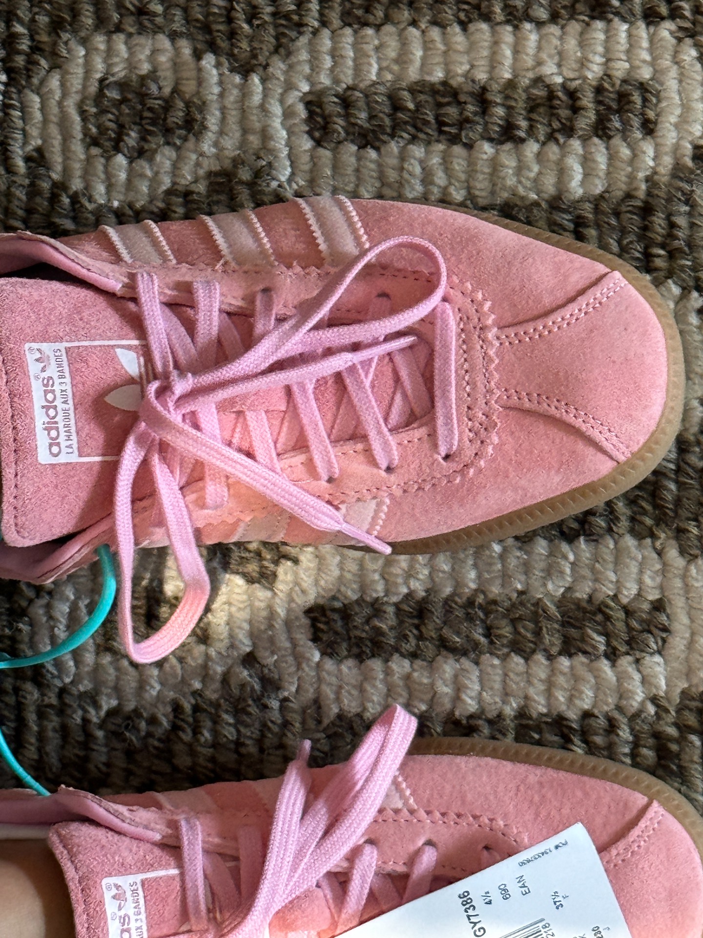 custom review-Adidas Originals Bermuda Устойчивые к истиранию низкие скейтборд-кроссовки унисекс розовые