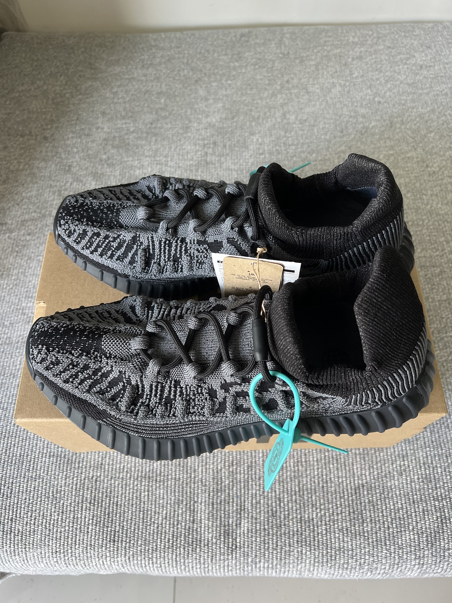 custom review-Adidas Originals Yeezy Boost 350 V2 Cmpct 'Slate Onyx' Низкий Топ Повседневная Обувь Унисекс Черный