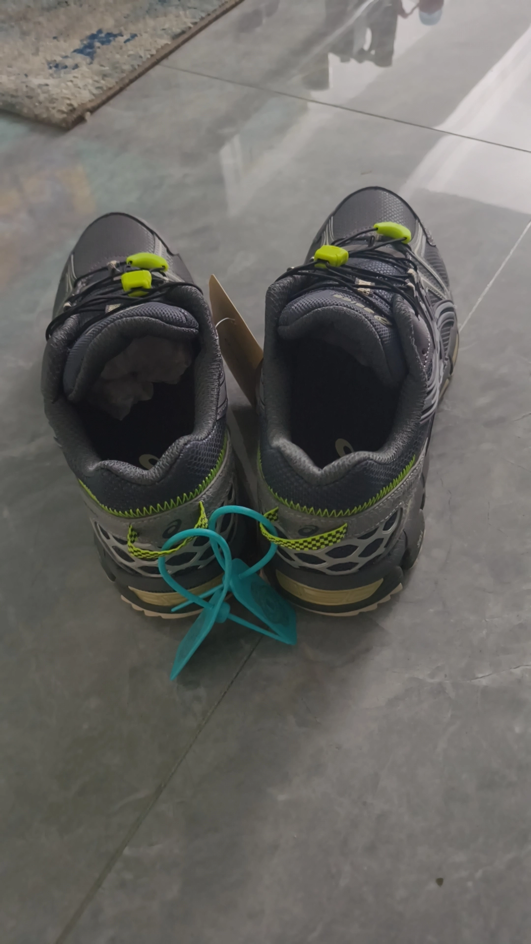 custom review-Asics Gel Kahana 8 Graphite Grey Sheet Rock