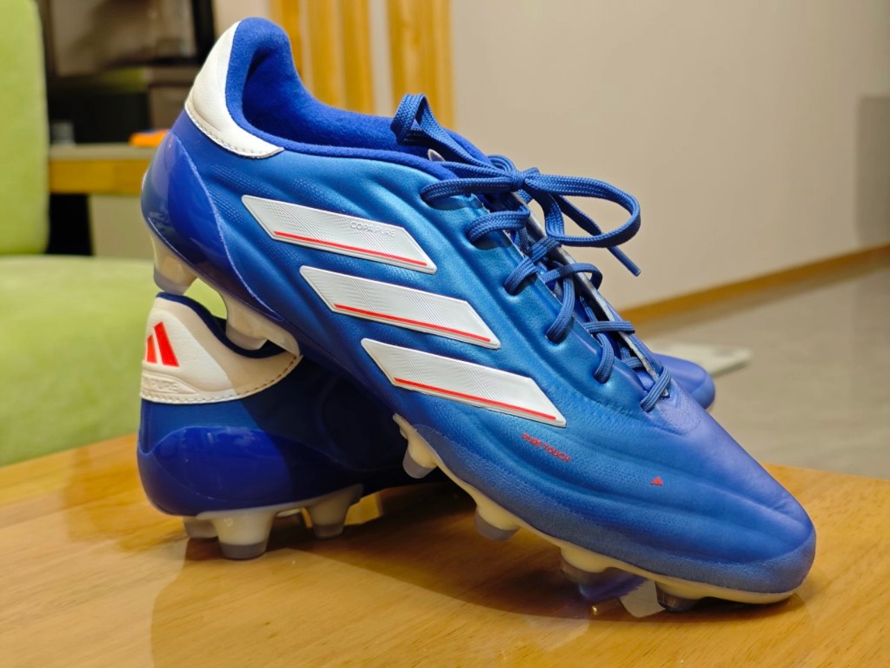 custom review-Adidas Copa Pure 2,1 Амортизация Футбольные бутсы Унисекс Blue