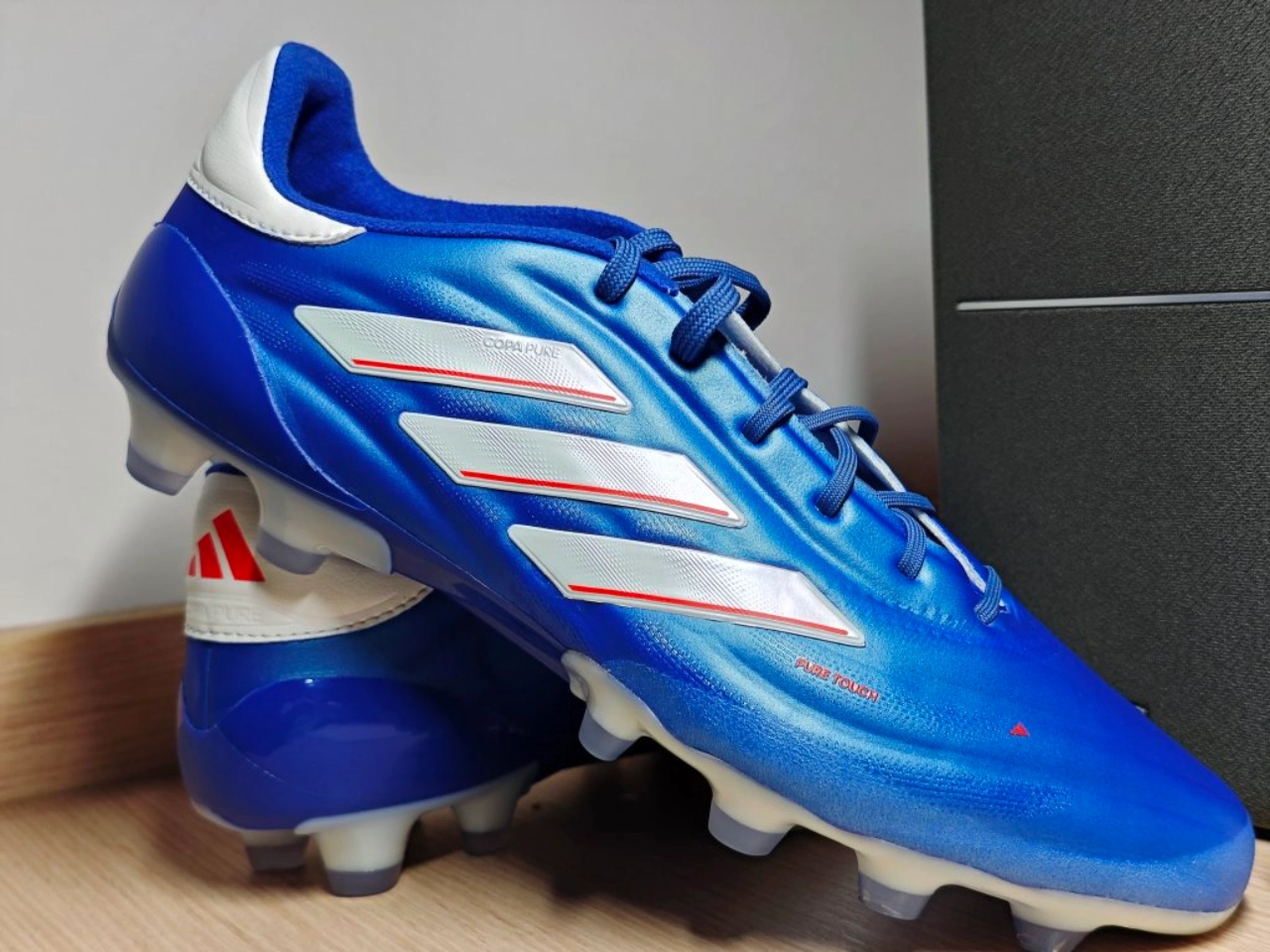 custom review-Adidas Copa Pure 2,1 Амортизация Футбольные бутсы Унисекс Blue