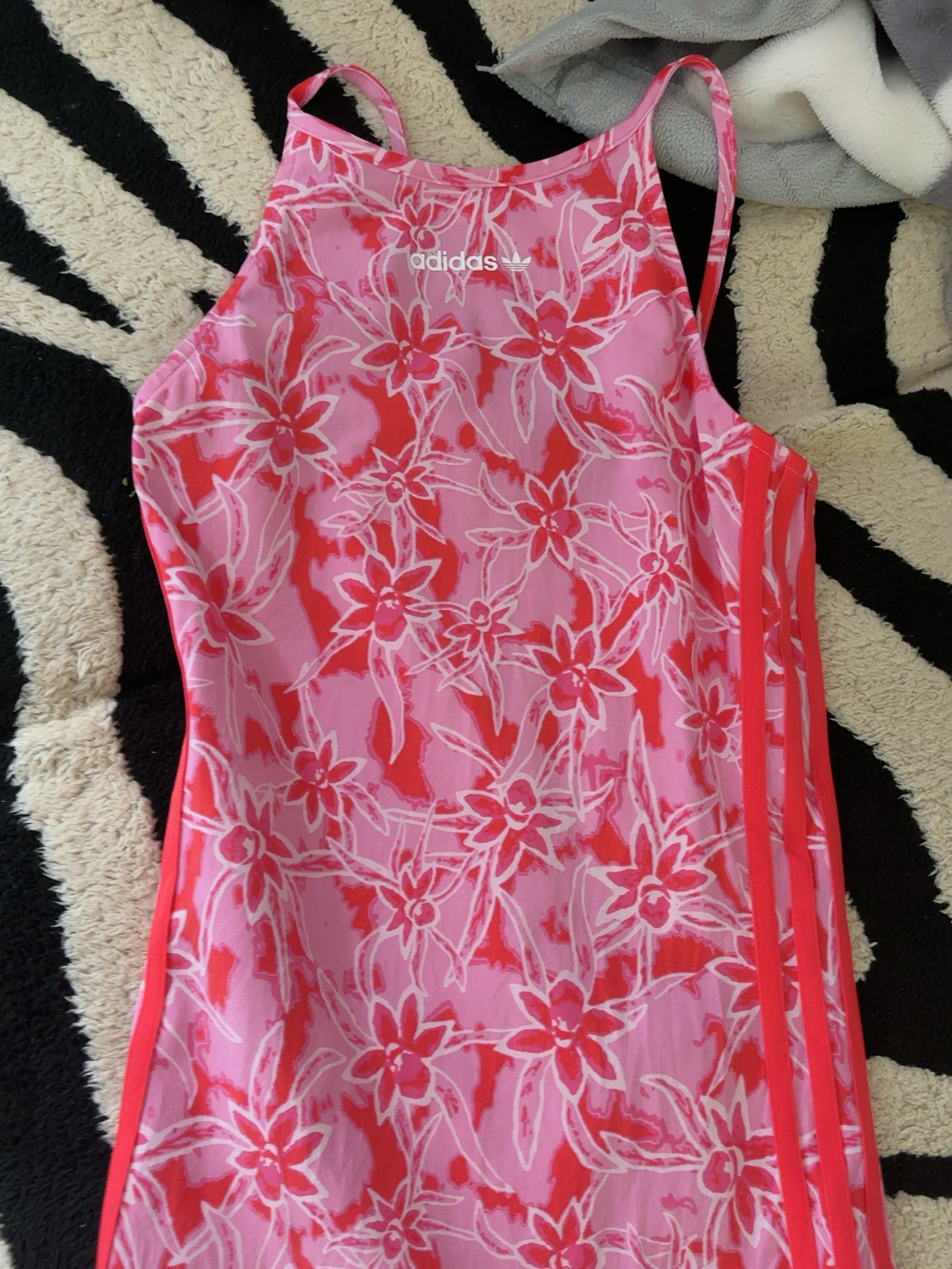 custom review-adidas originals Прозрачный Розовый Женские Слиплатья