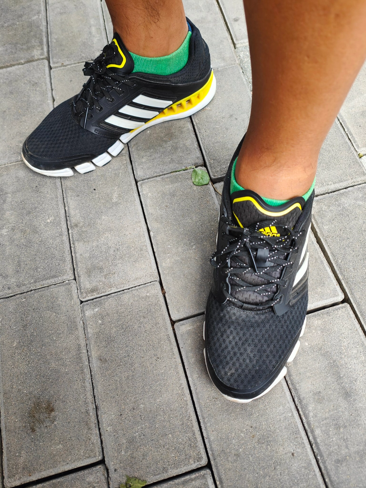 custom review-Adidas CC Revolution Амортизация Устойчивый к истиранию Дышащий Низкий Топ Беговые кроссовки Мужские Черный Белый