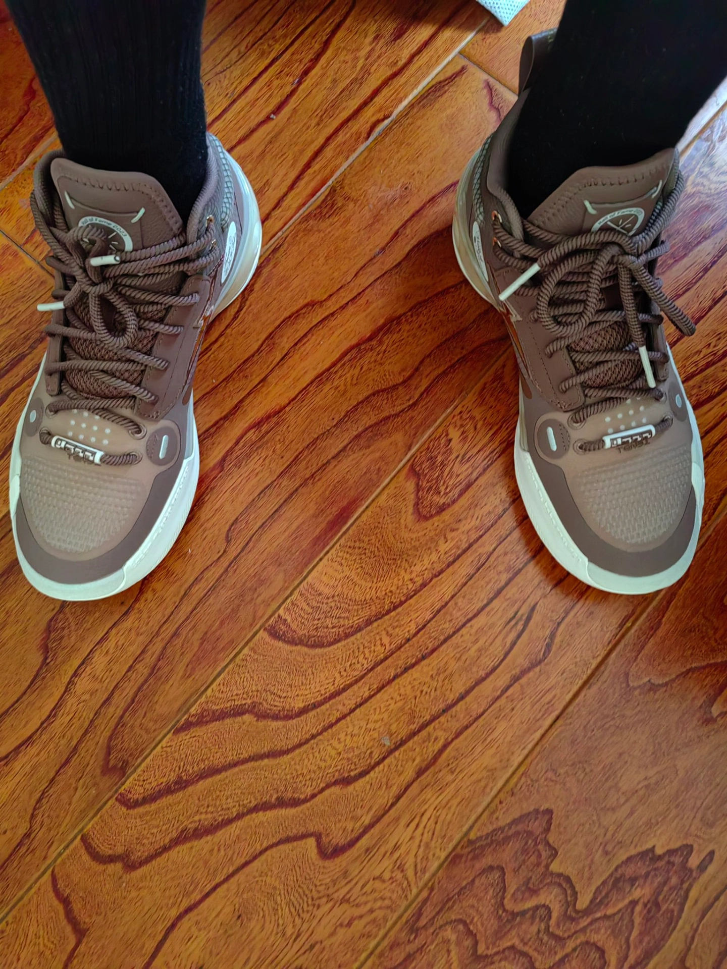 custom review-LiNing WOW 10 Hall Of Fame Cushioning Wear Resistant High Top Basketball Shoes Men's Red Brown
