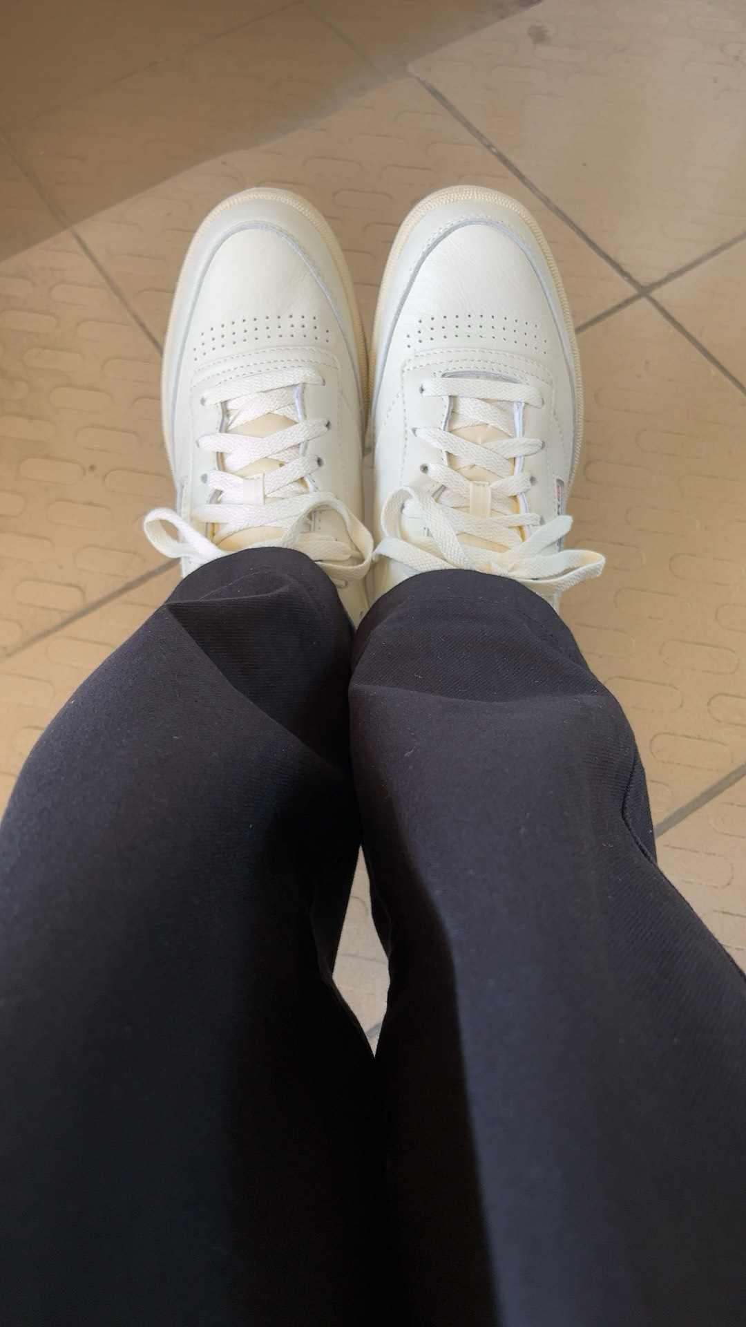 custom review-Reebok CLUB C 85 VINTAGE Устойчивые к истиранию низкие скейтборд-кроссовки унисекс бежевые