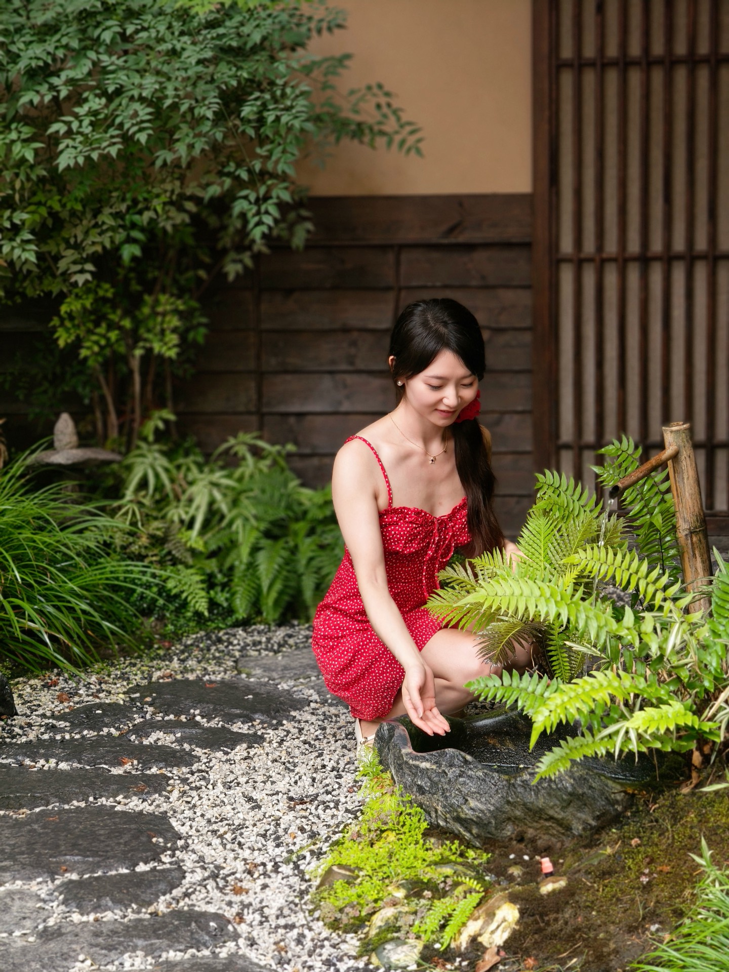 custom review-PRINCESS POLLY Love Birds Мини Платье Слип Платье Женское Красное