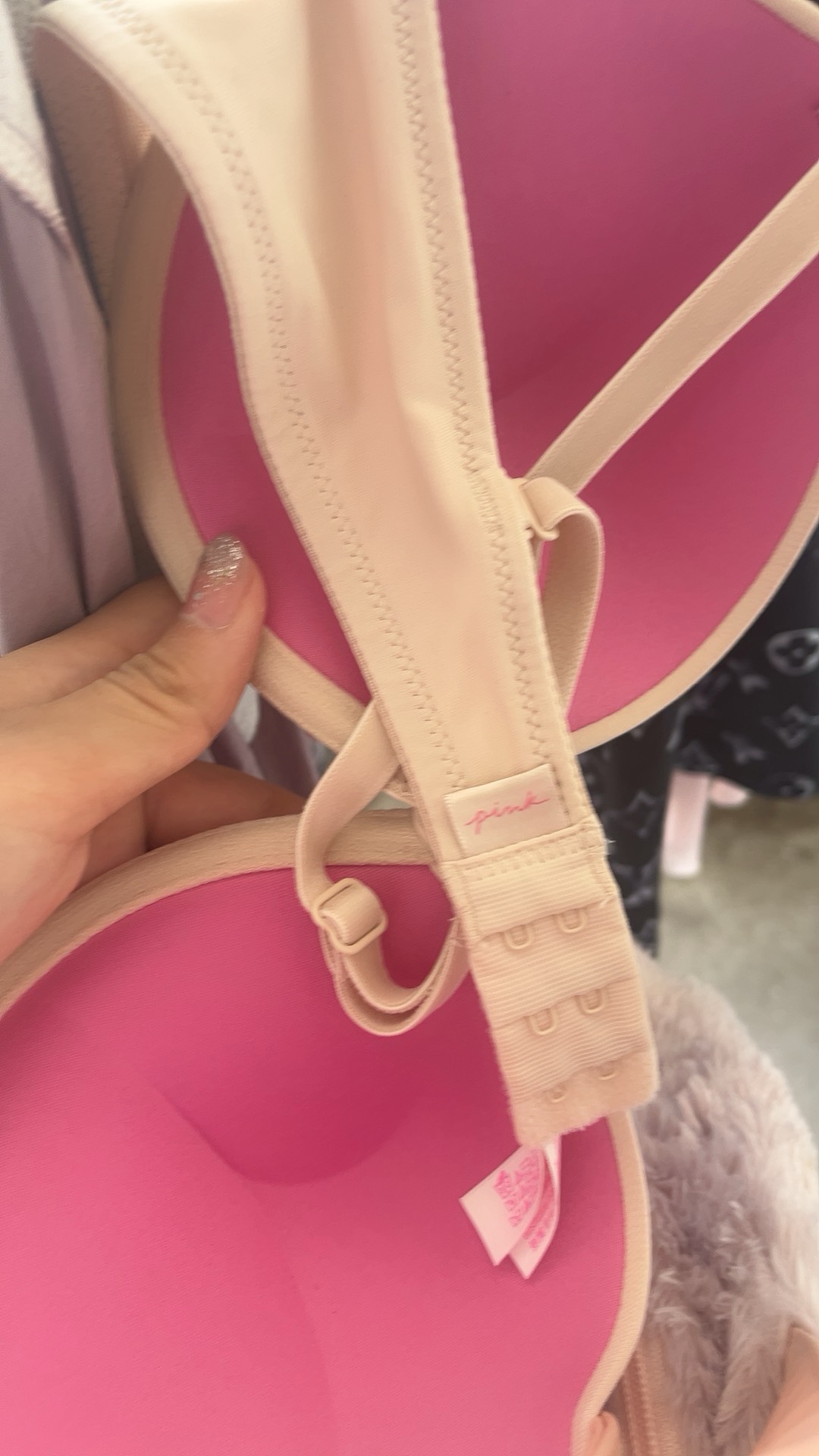 custom review-Victoria's Secret Розовый Девичий Бюстгальтер Женский Шампанский