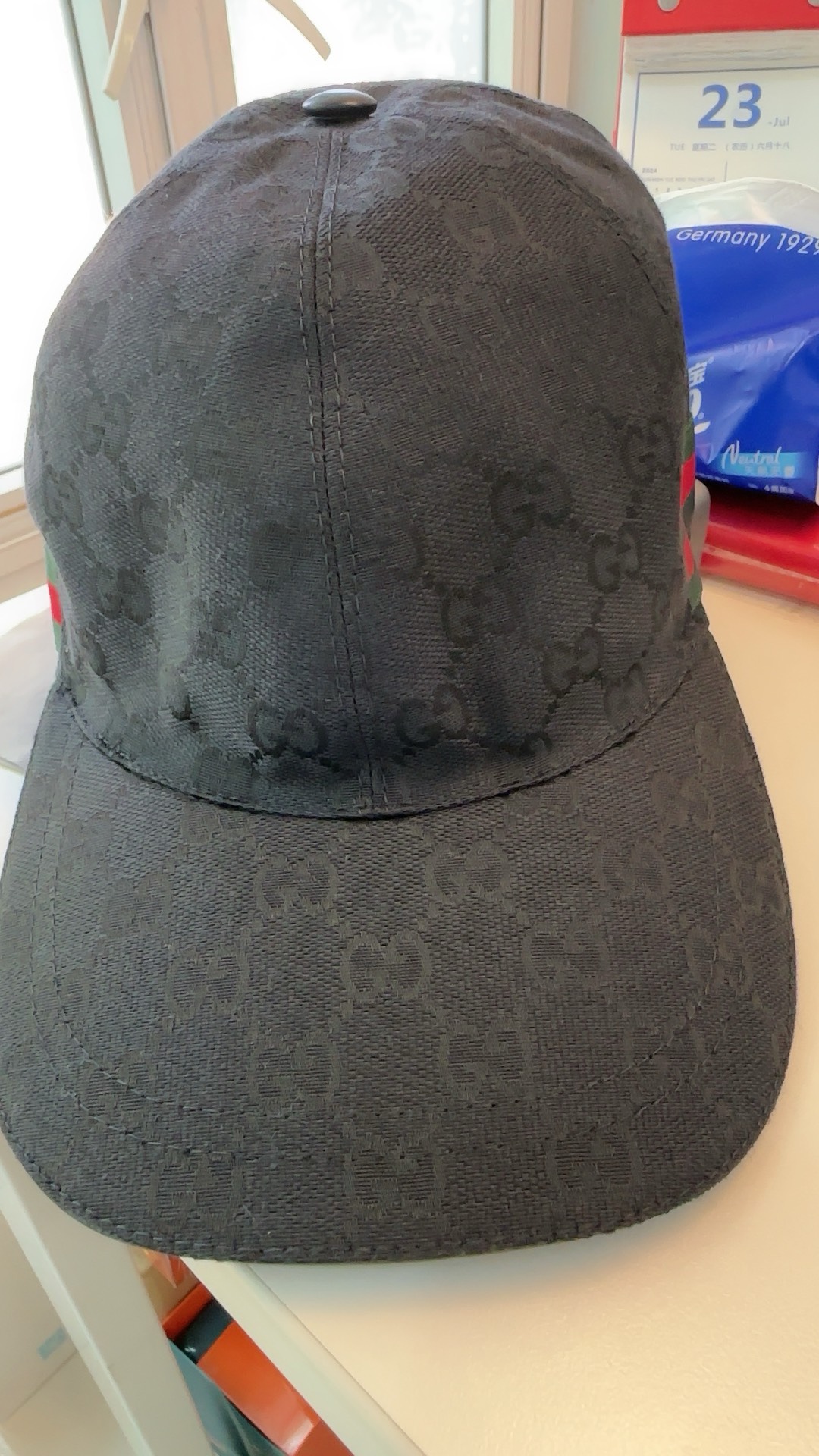 custom review-GUCCI GG Холст Кепки Мужские