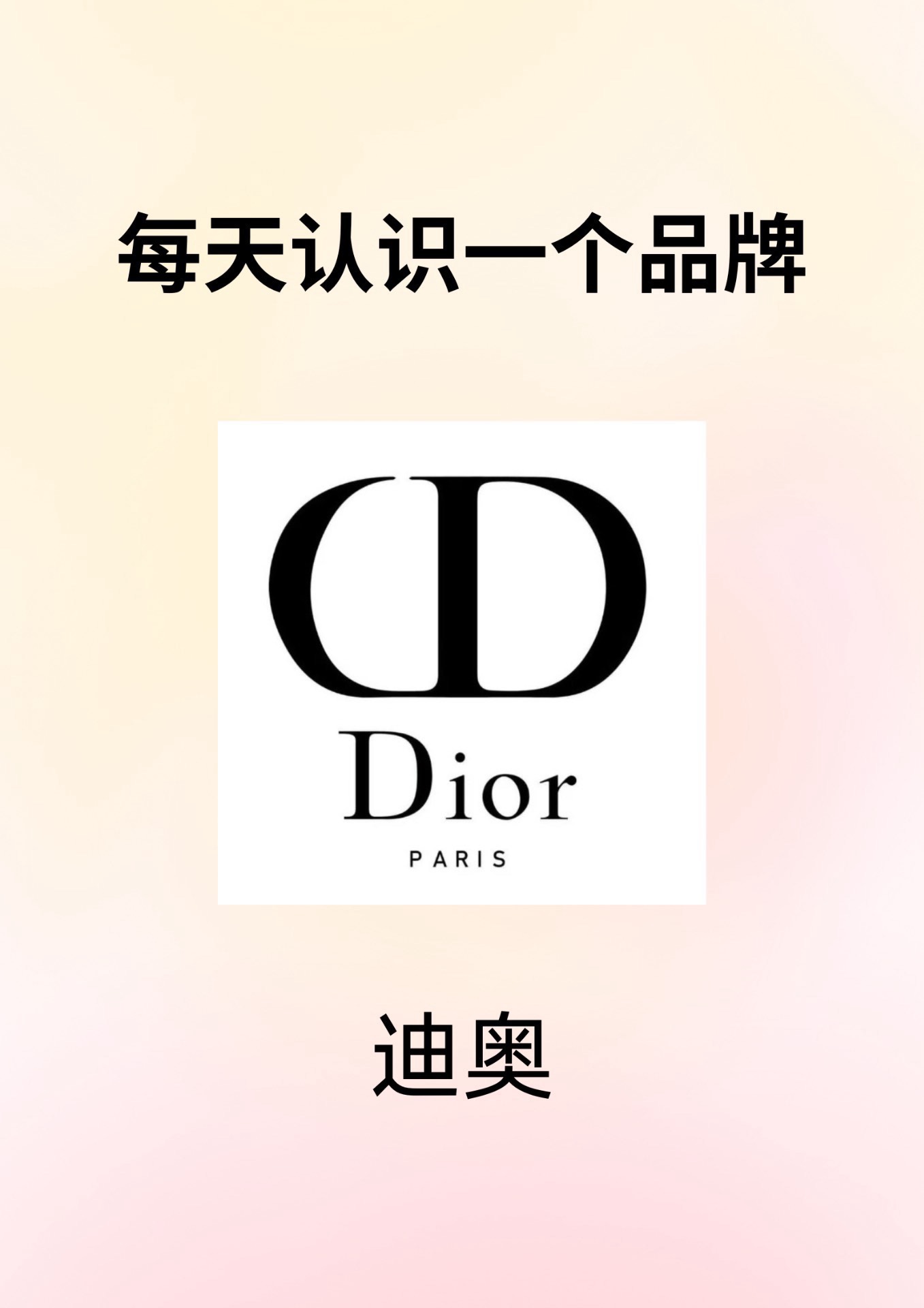 每天认识一个新品牌