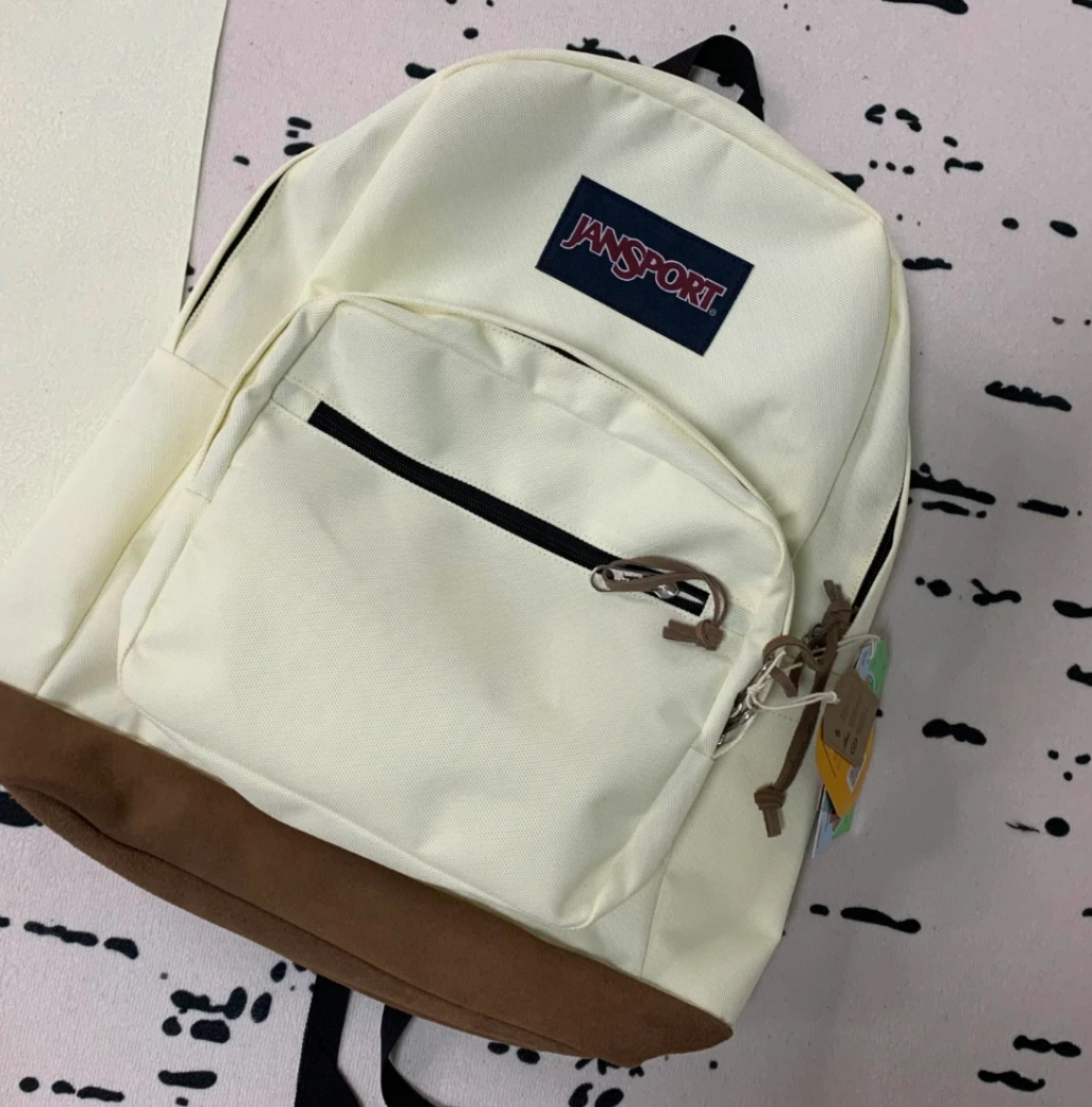 custom review-JanSport Полиэстер Рюкзак Стандартный (Стандартный) Унисекс Экрю