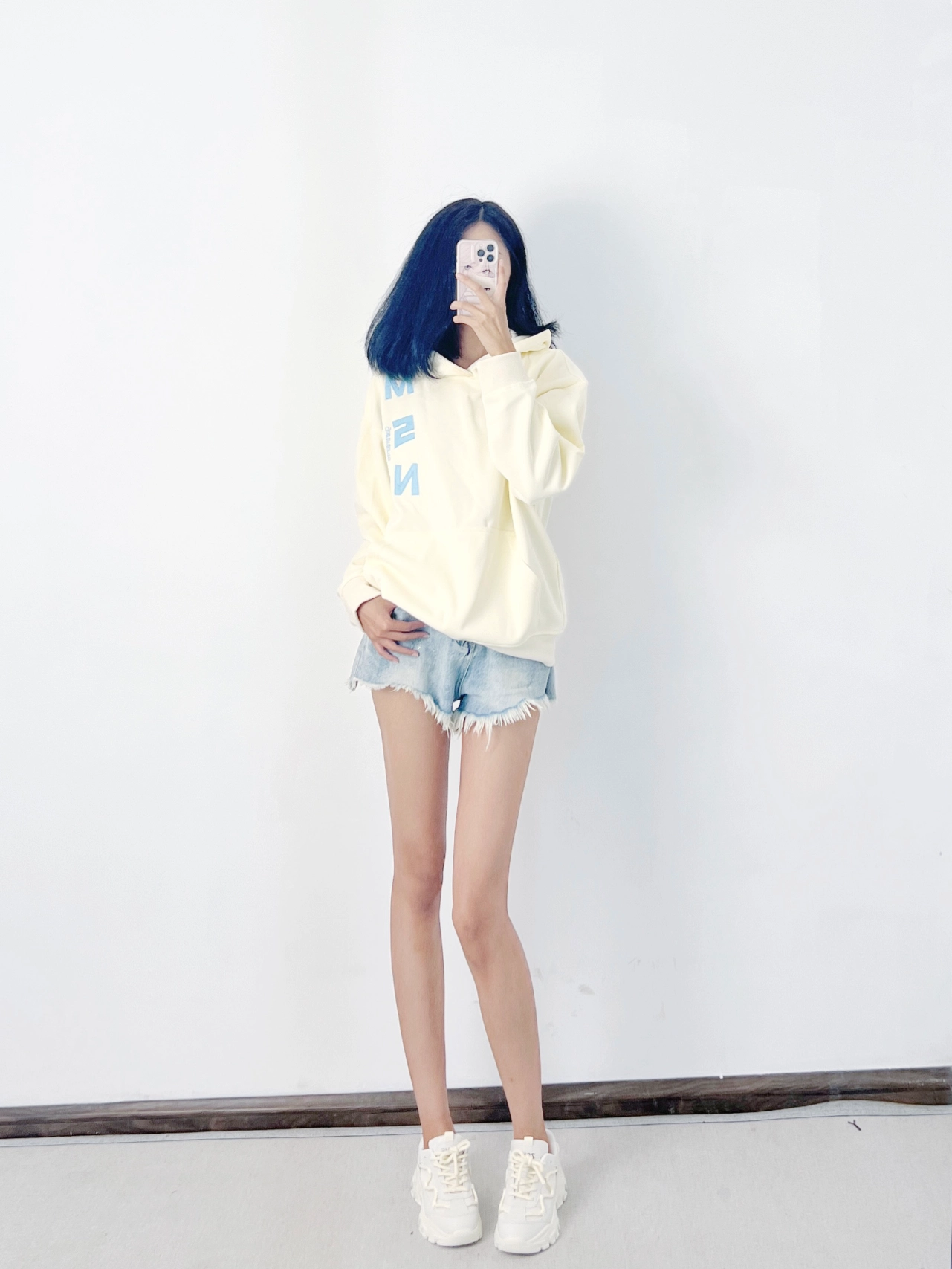 敲好穿的白色老爹鞋!