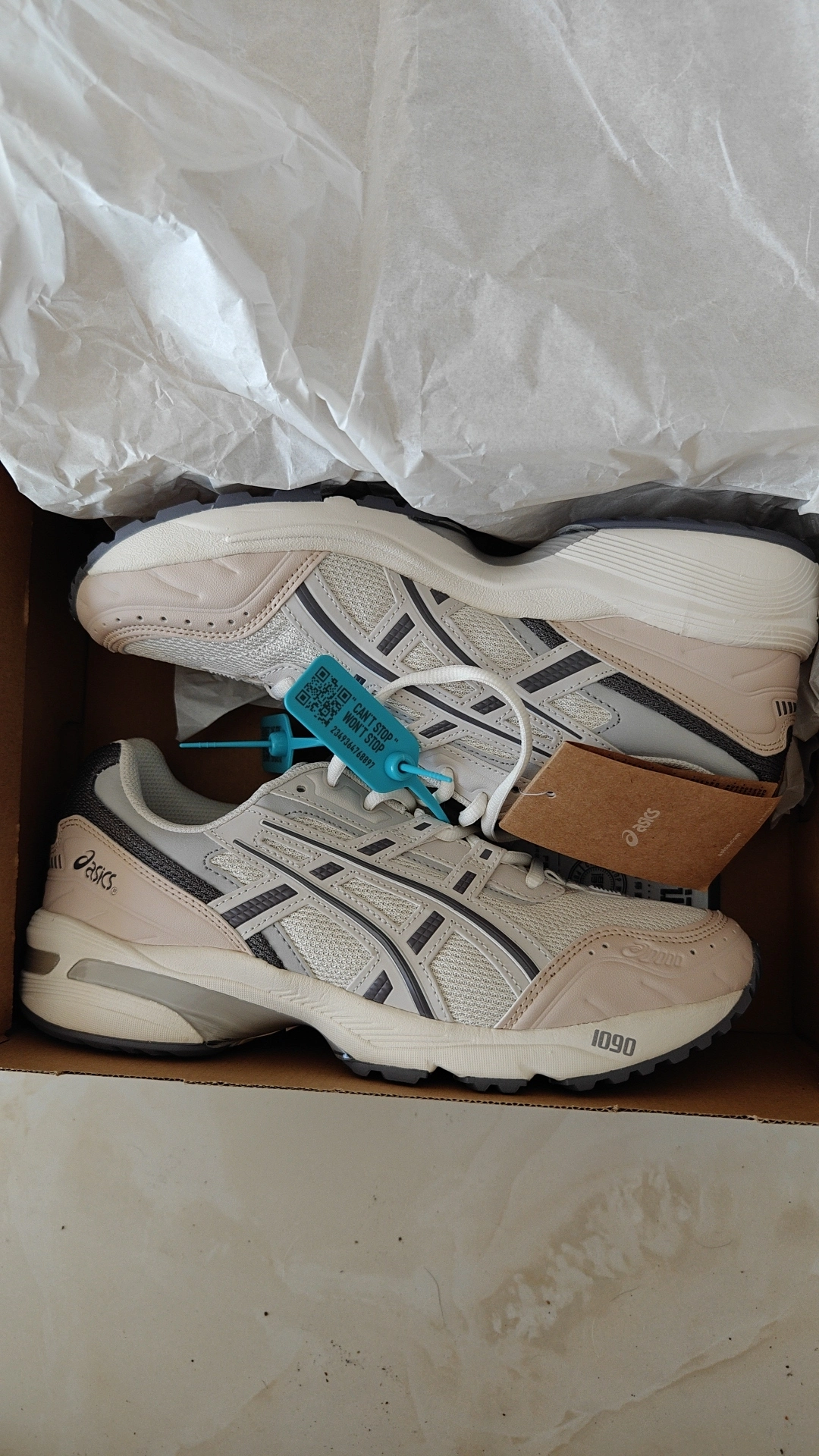 custom review-Asics Gel 1090 V1 Low Top Повседневная Обувь Женская Серого Цвета