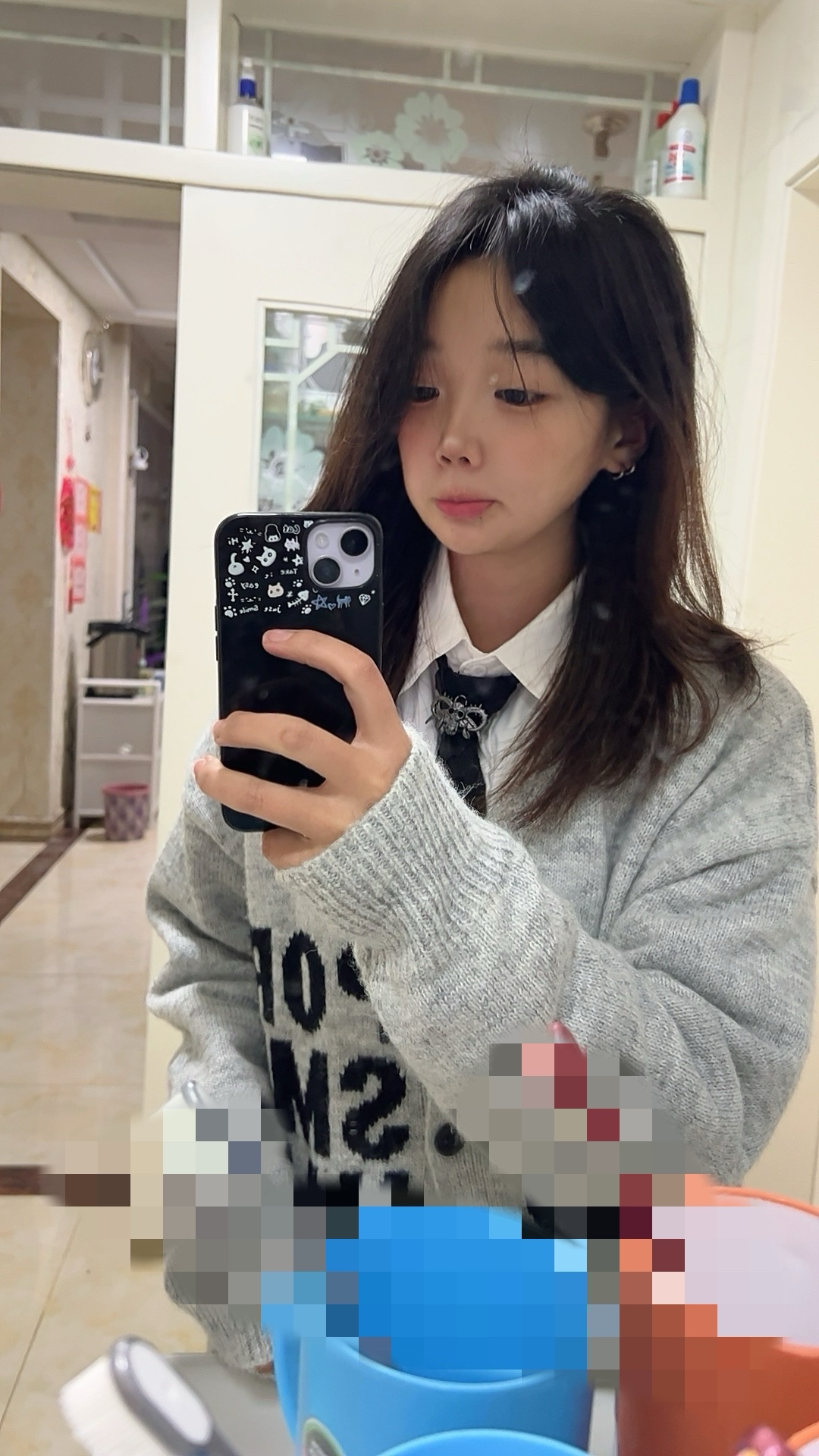 custom review-HELIPORT Кашемир Свитер Унисекс Серый