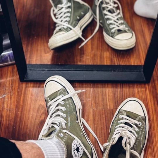 custom review-Converse Chuck 70 Устойчивые к истиранию высокие кеды унисекс Яшма