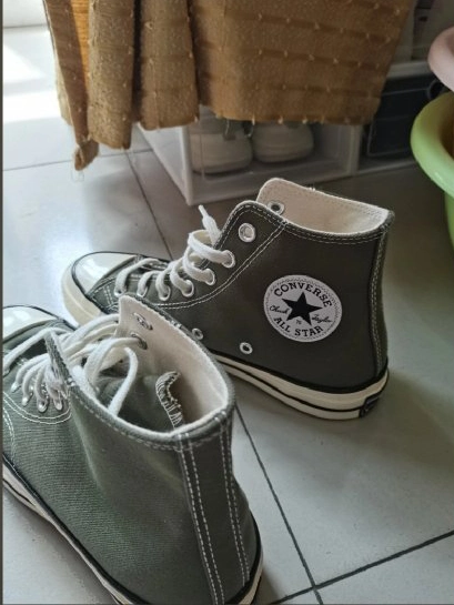 custom review-Converse Chuck 70 Устойчивые к истиранию высокие кеды унисекс Яшма