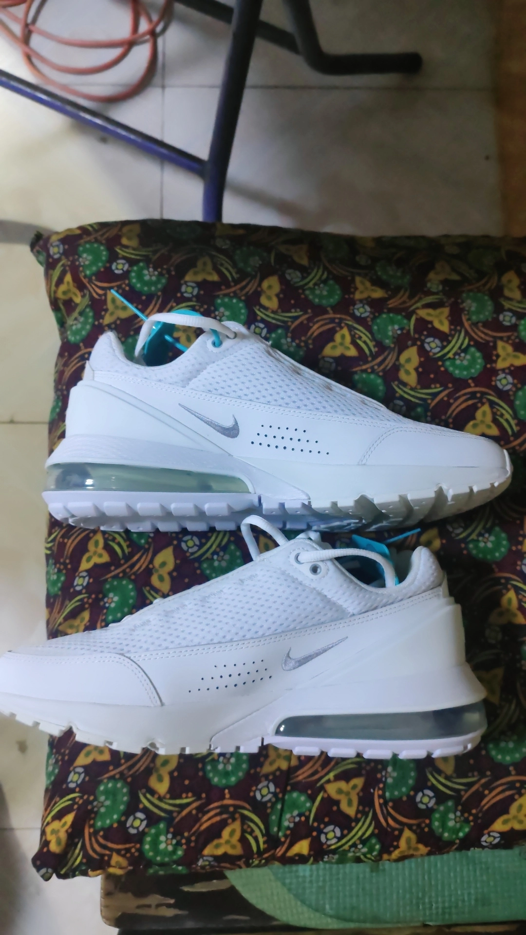 custom review-Nike Air Max Max Abrasion Resistant Низкий Топ Casual Женский Белый