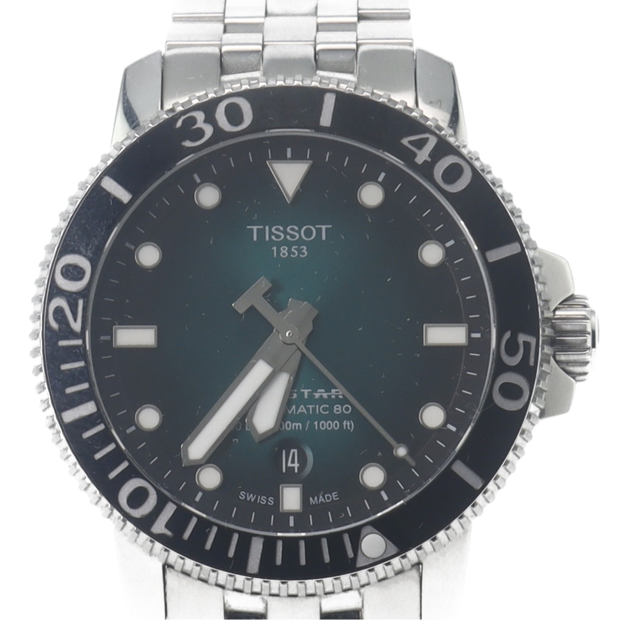 男生机械表,天梭海星