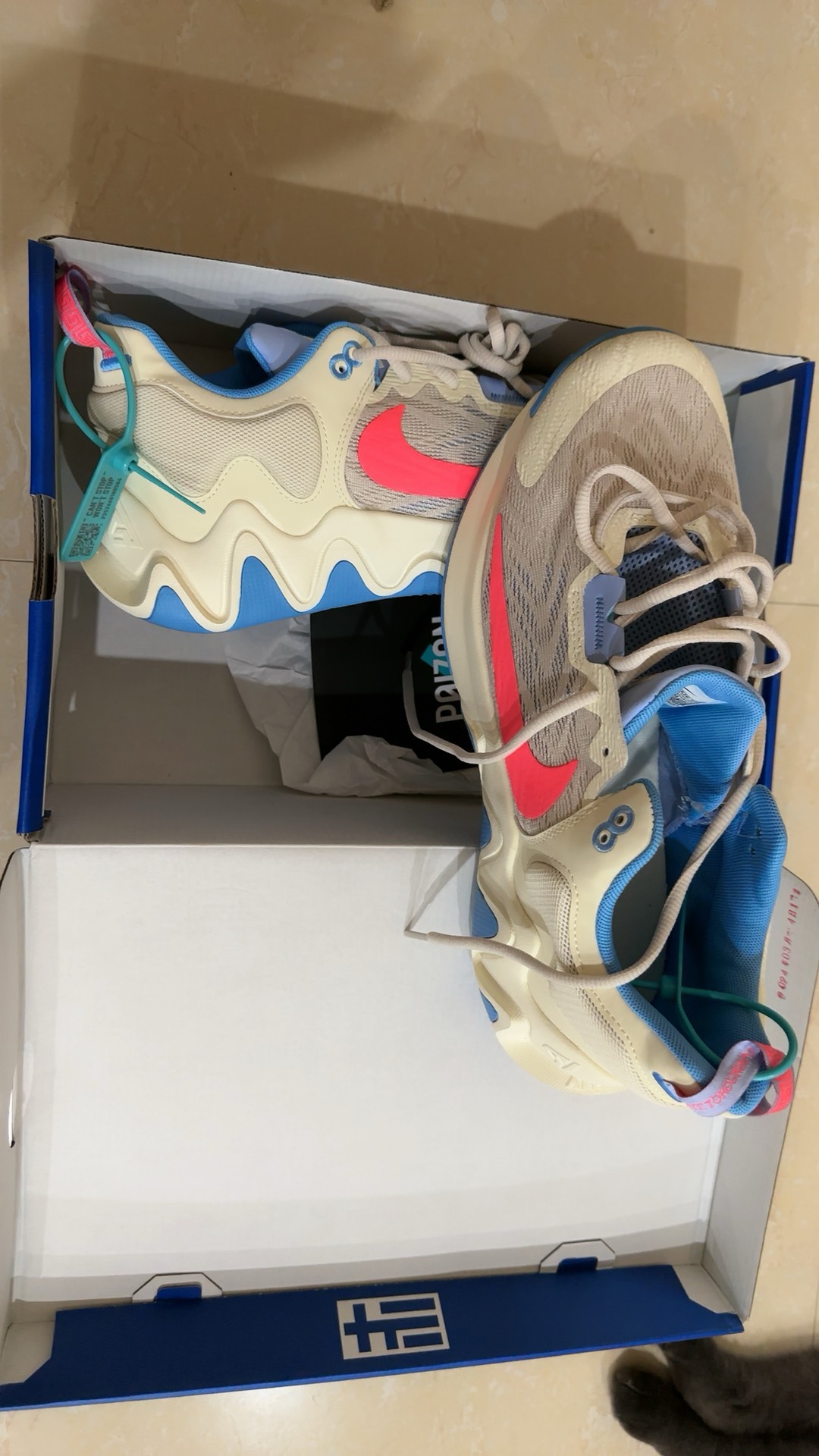 custom review-Nike Giannis Immortality 2 Ep 'University Blue'