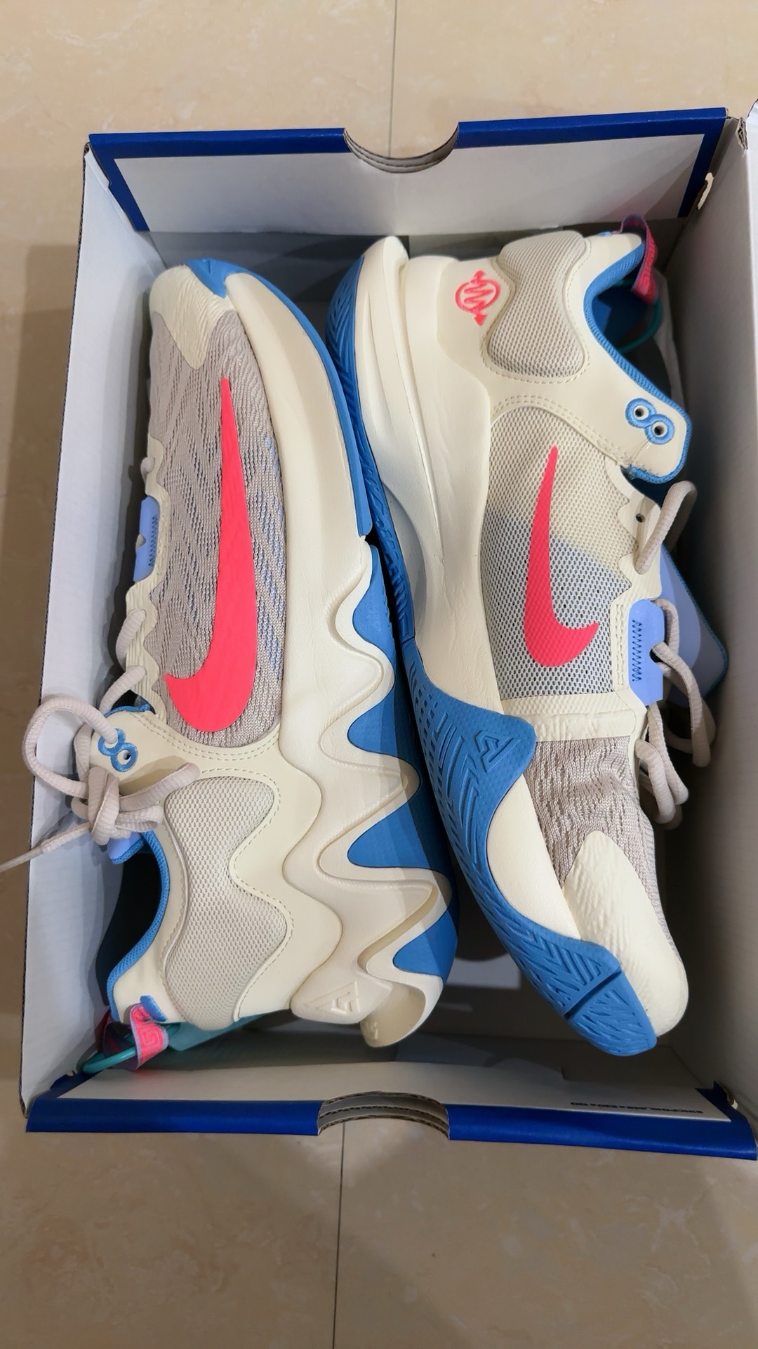 custom review-Nike Giannis Immortality 2 Ep 'University Blue'