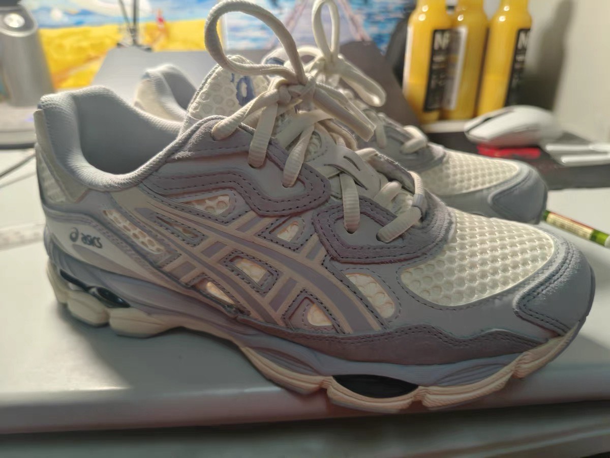 custom review-Asics Gel NYC Low Топ Повседневный Мужской Серый Серебряный