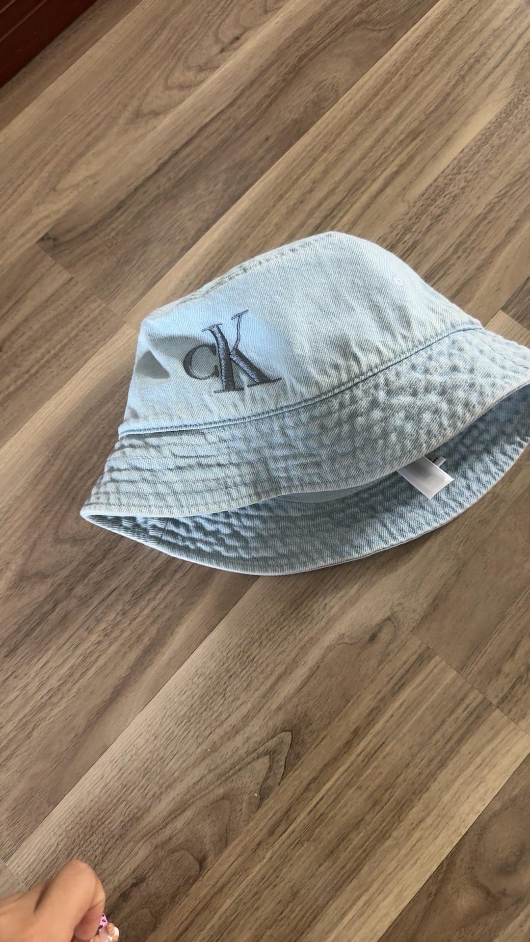 custom review-CALVIN KLEIN Бейсболка из хлопка Унисекс Light Blue