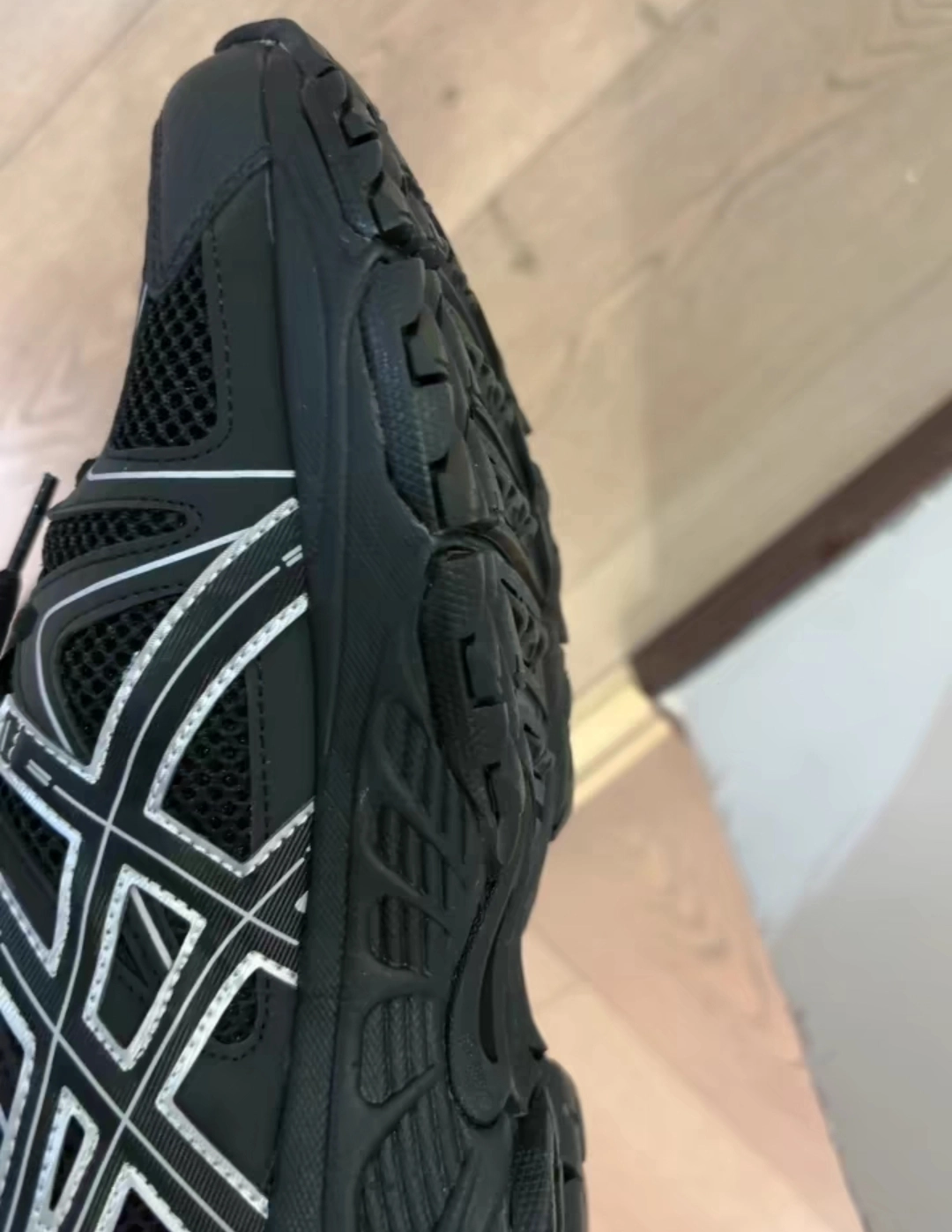 custom review-Asics Gel Nandi SP V Удобные устойчивые к истиранию дышащие высокие беговые кроссовки унисекс лаймово-серый