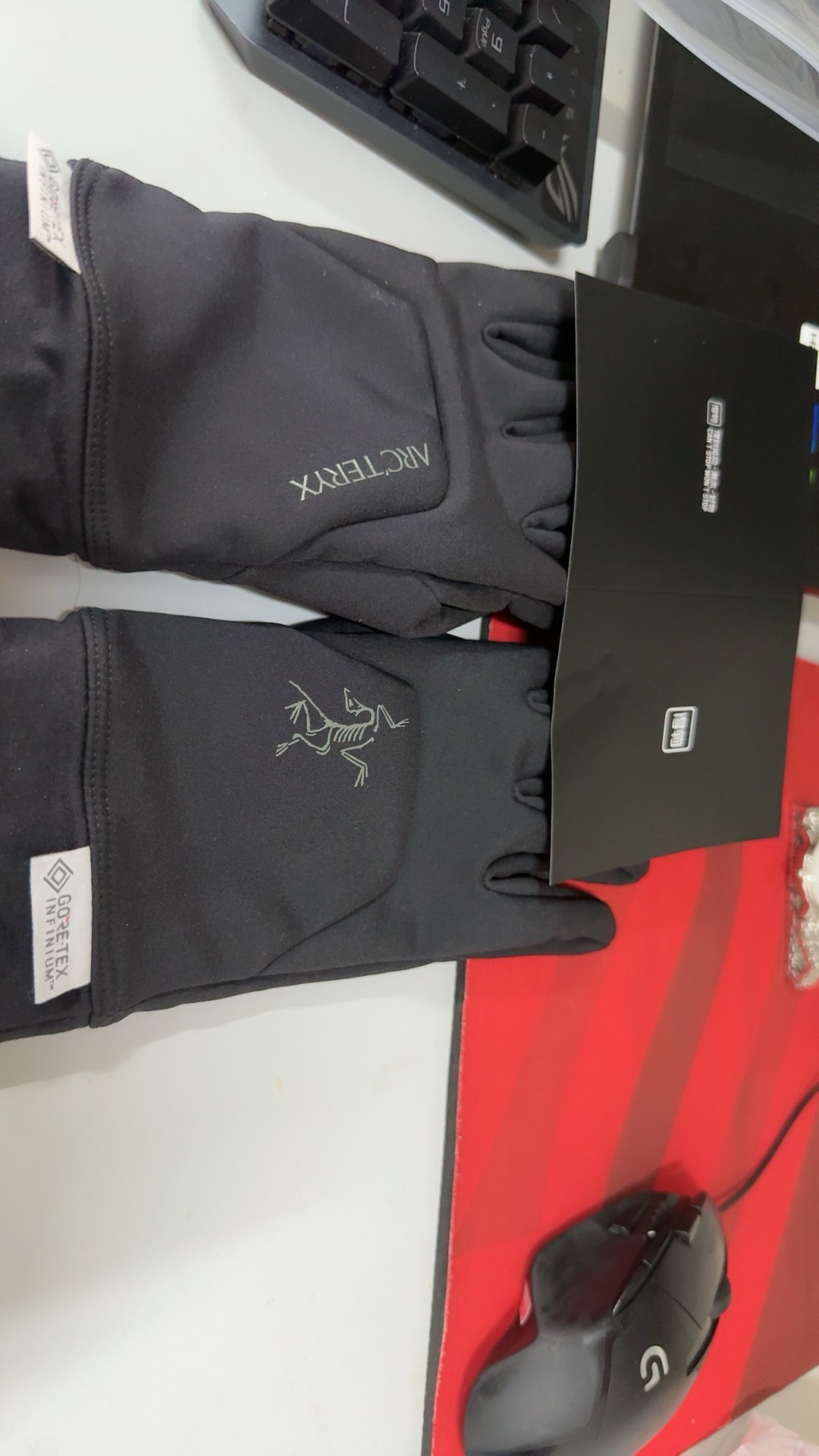 custom review-Arcteryx Вязаные перчатки унисекс черные