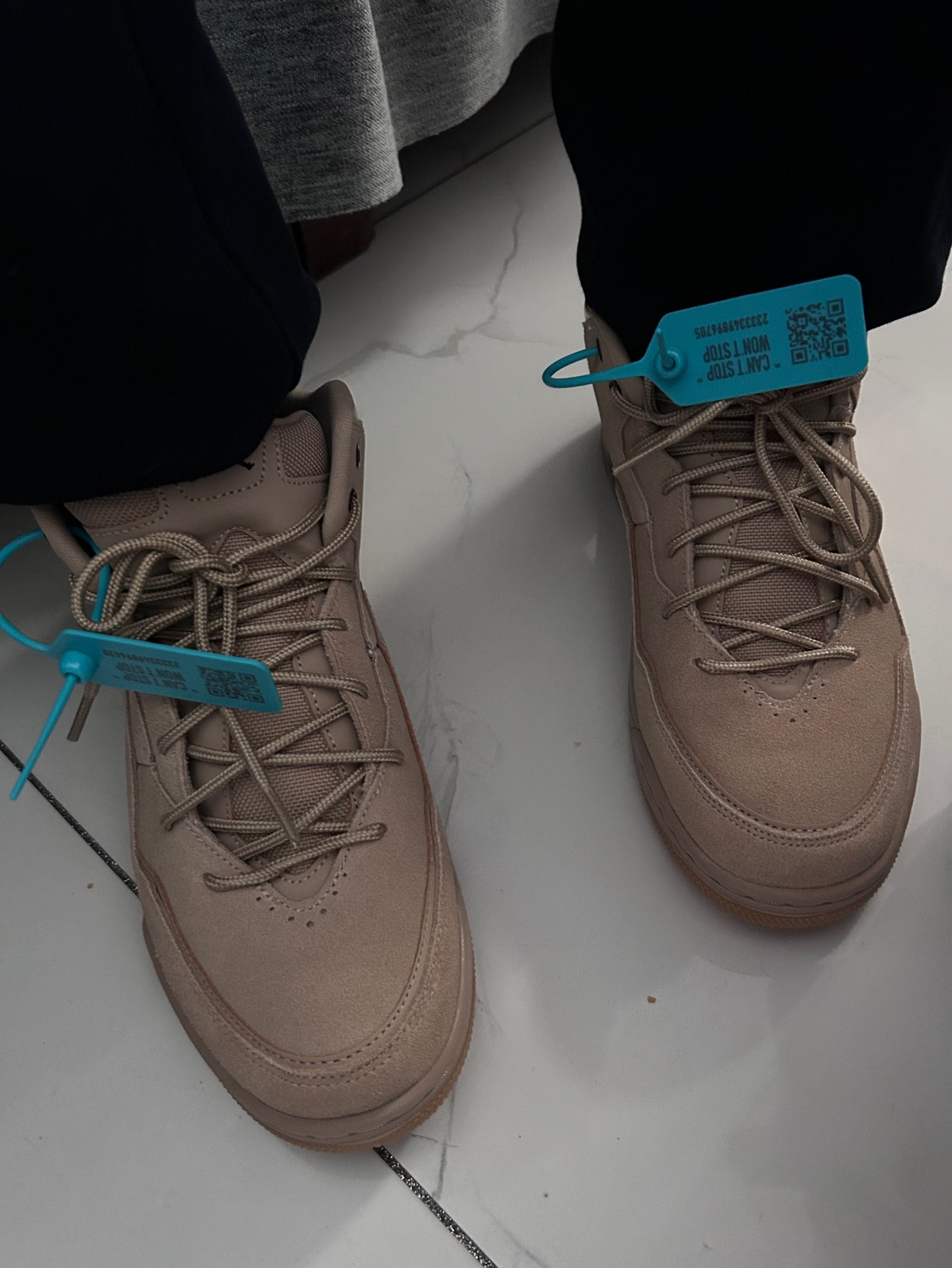 custom review-Jordan Courtside 23 MID Топ Винтажные Баскетбольные Кроссовки Мужские Коричневые