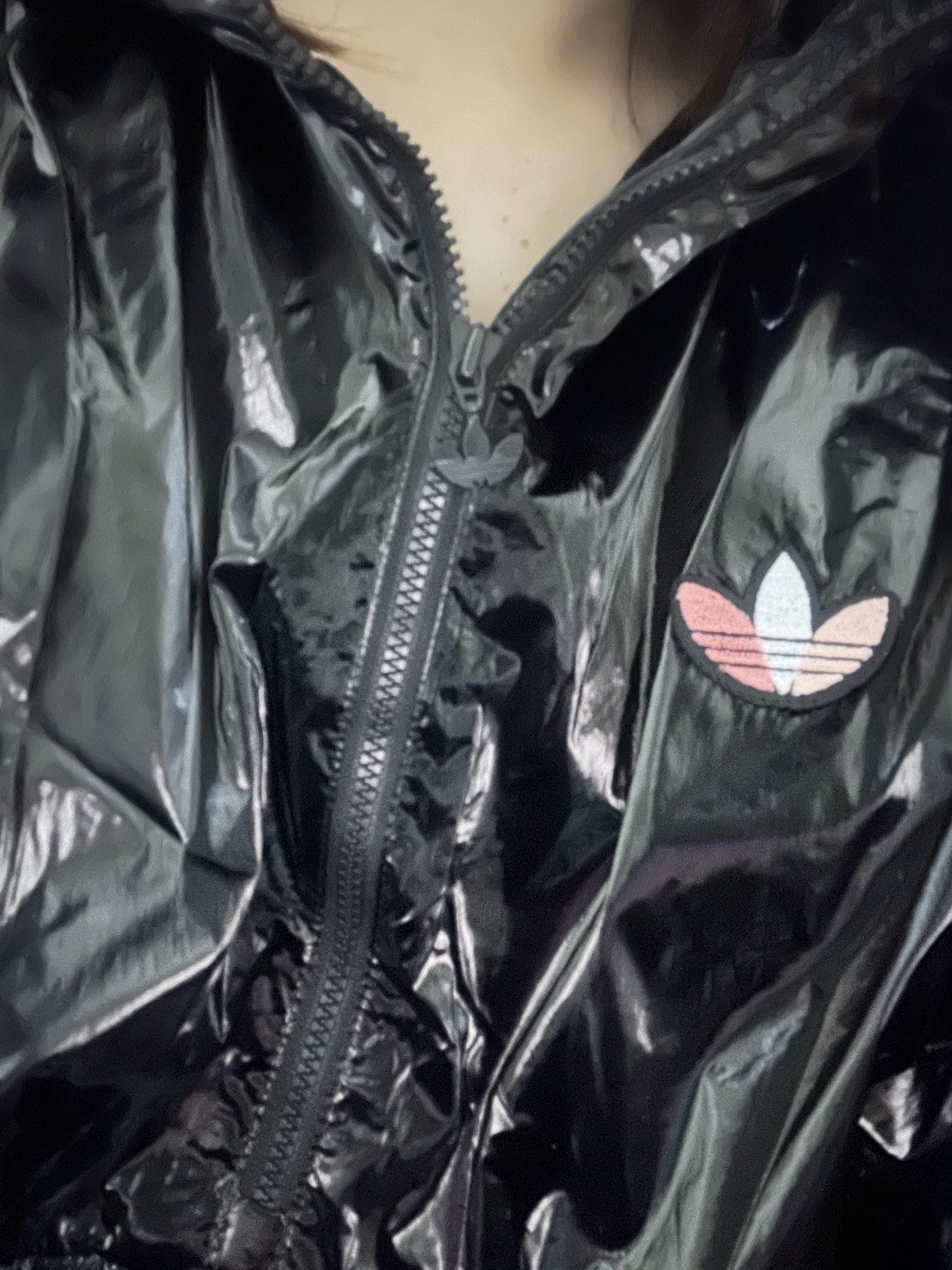 custom review-Adidas Originals Adicolor Куртка Женская Черная
