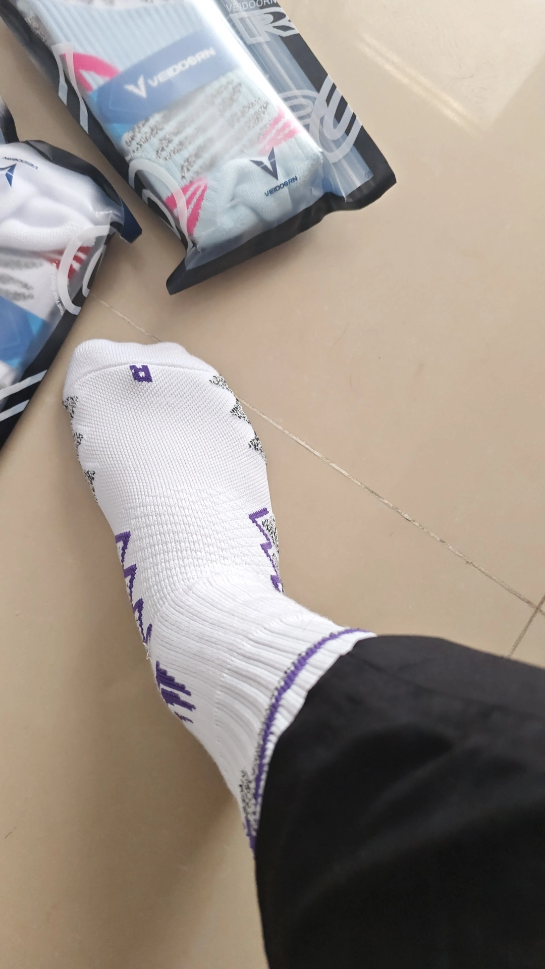 custom review-VEIDOORN Баскетбольные носки унисекс упаковка из 3 пар