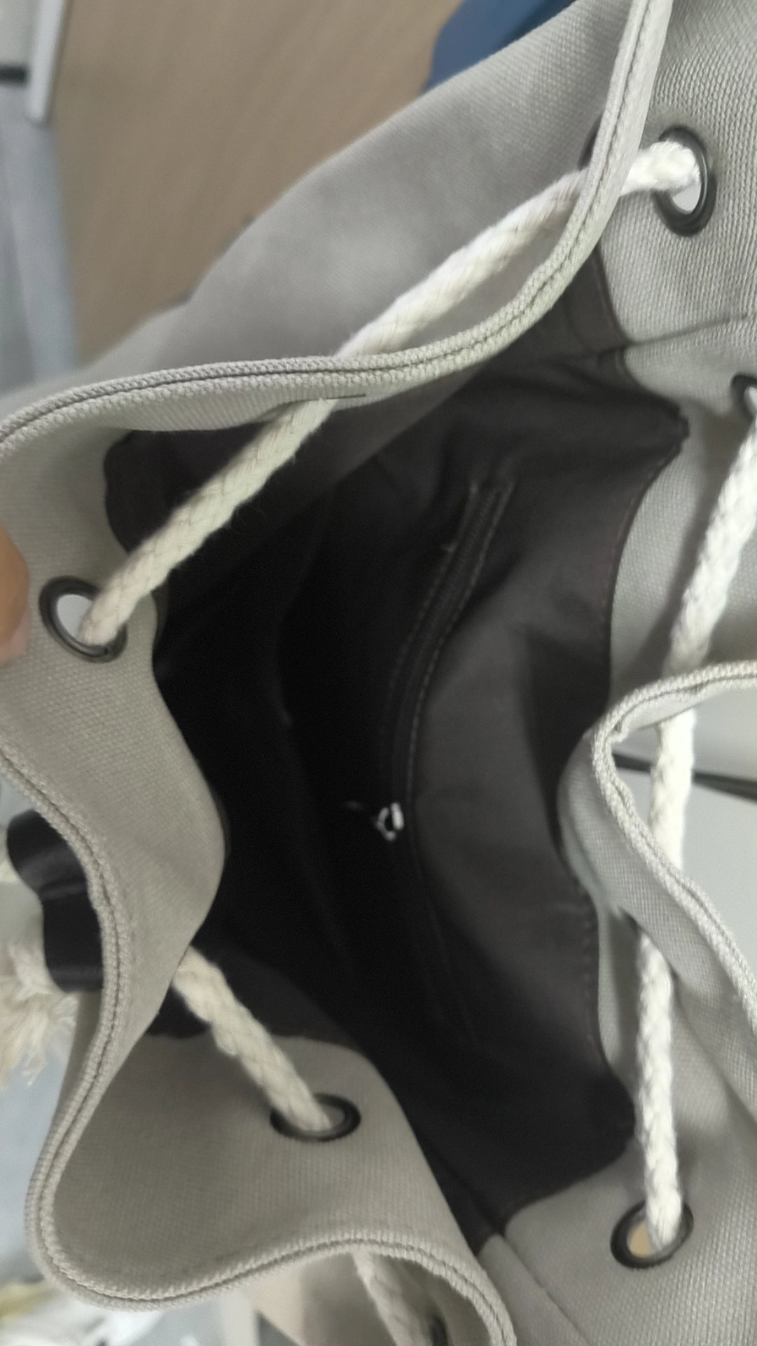 custom review-FEO Стираемый Холст Рюкзак Унисекс Черный Светло-Серый Хаки