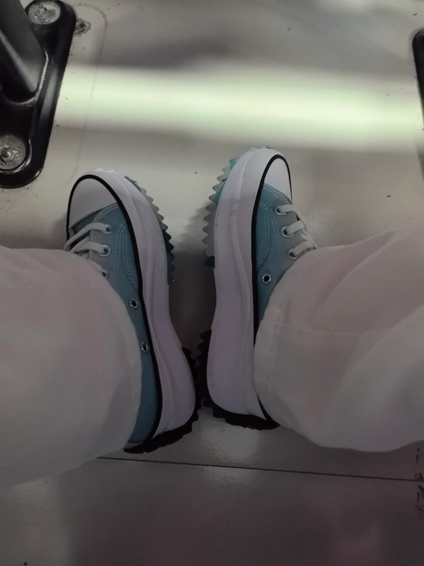 custom review-Converse Run Star Hike Новый год Вода Tiger Collection Высокий топ Кеды Унисекс Белый Синий