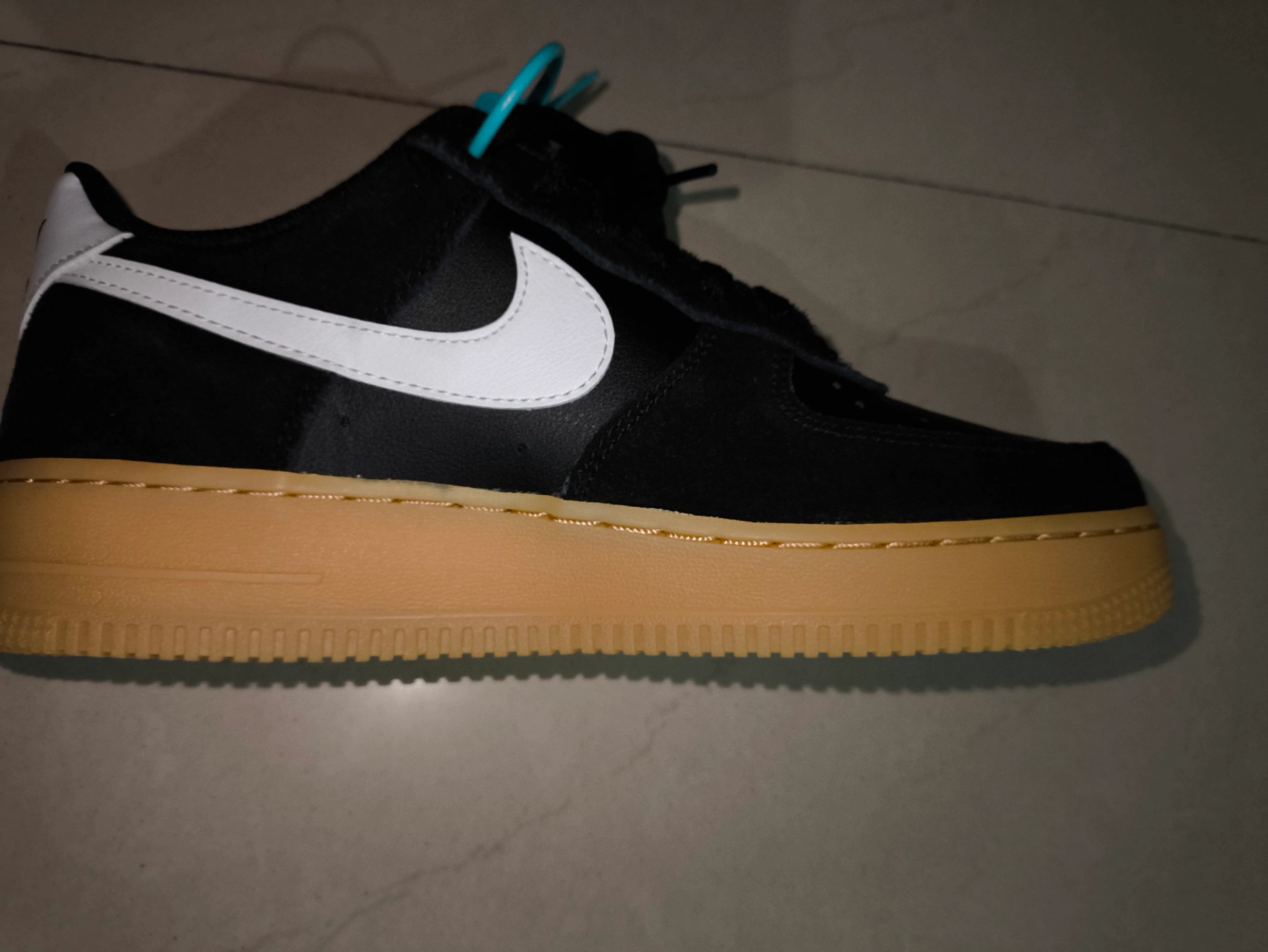 custom review-Nike Air FORCE 1 Low Топ Скейтборд Кроссовки Мужские Черные