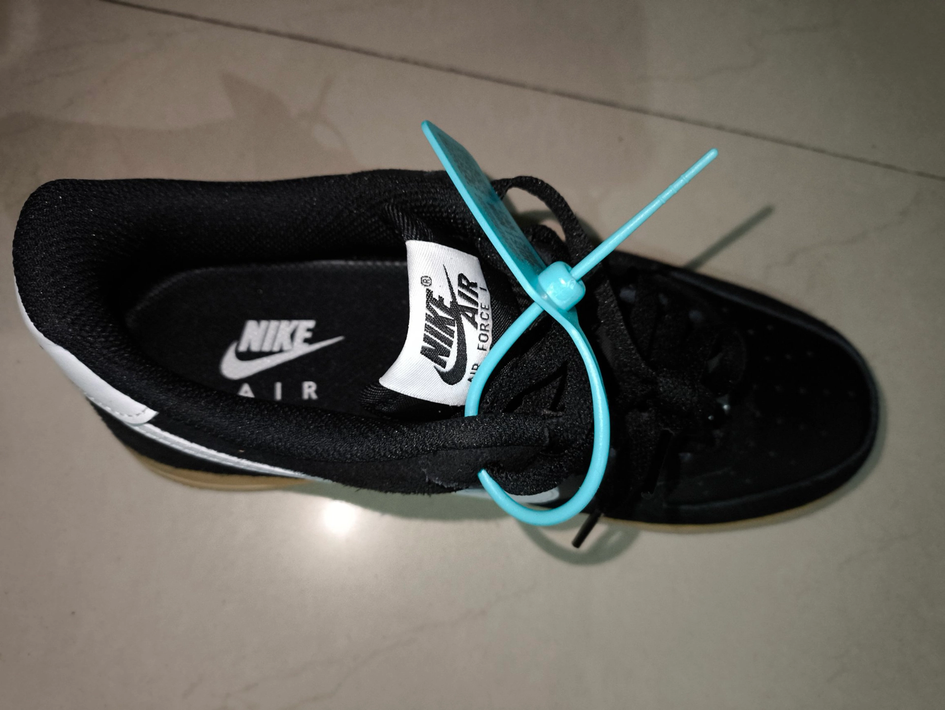 custom review-Nike Air FORCE 1 Low Топ Скейтборд Кроссовки Мужские Черные